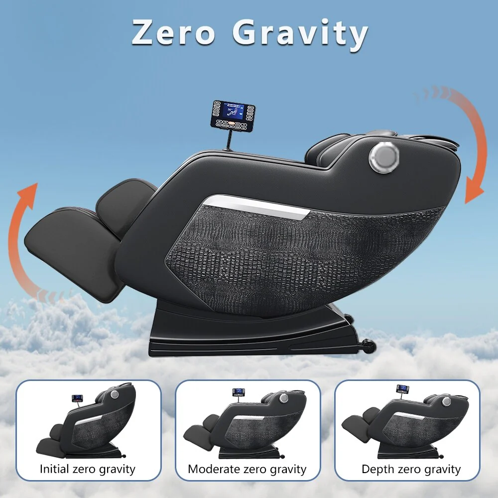 Zero Gravity Massage Recliner Chair with Full Body Massage, Heating, and Built-in Bluetooth Audio
