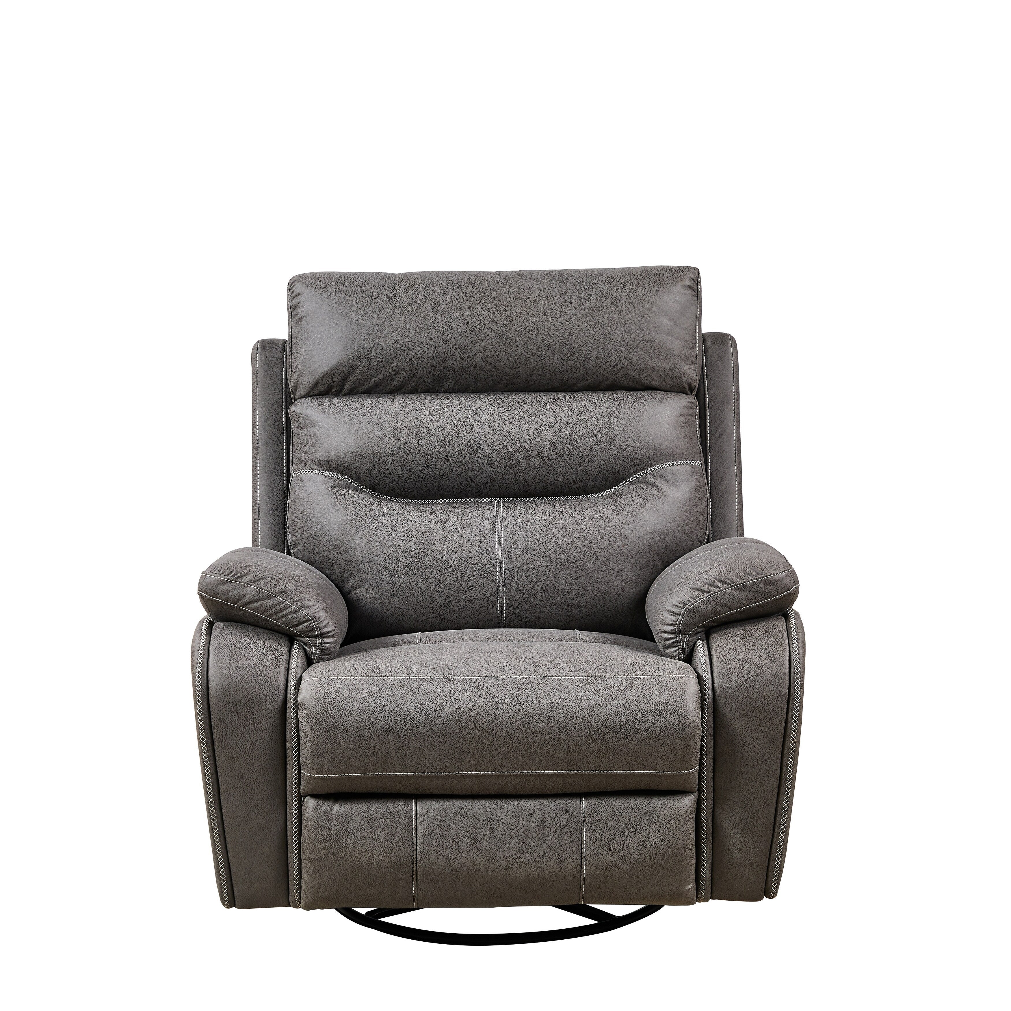 Electric Swivel Rocker Recliner with Dual Motors, USB & One?Touch Reset