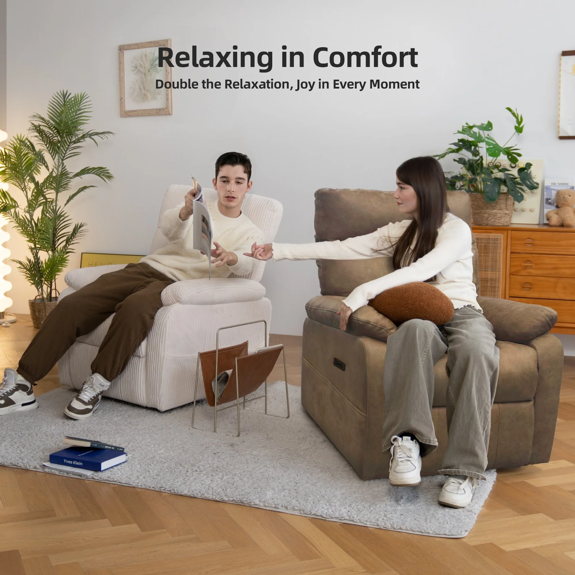 Electric Swivel Rocker Recliner Chair