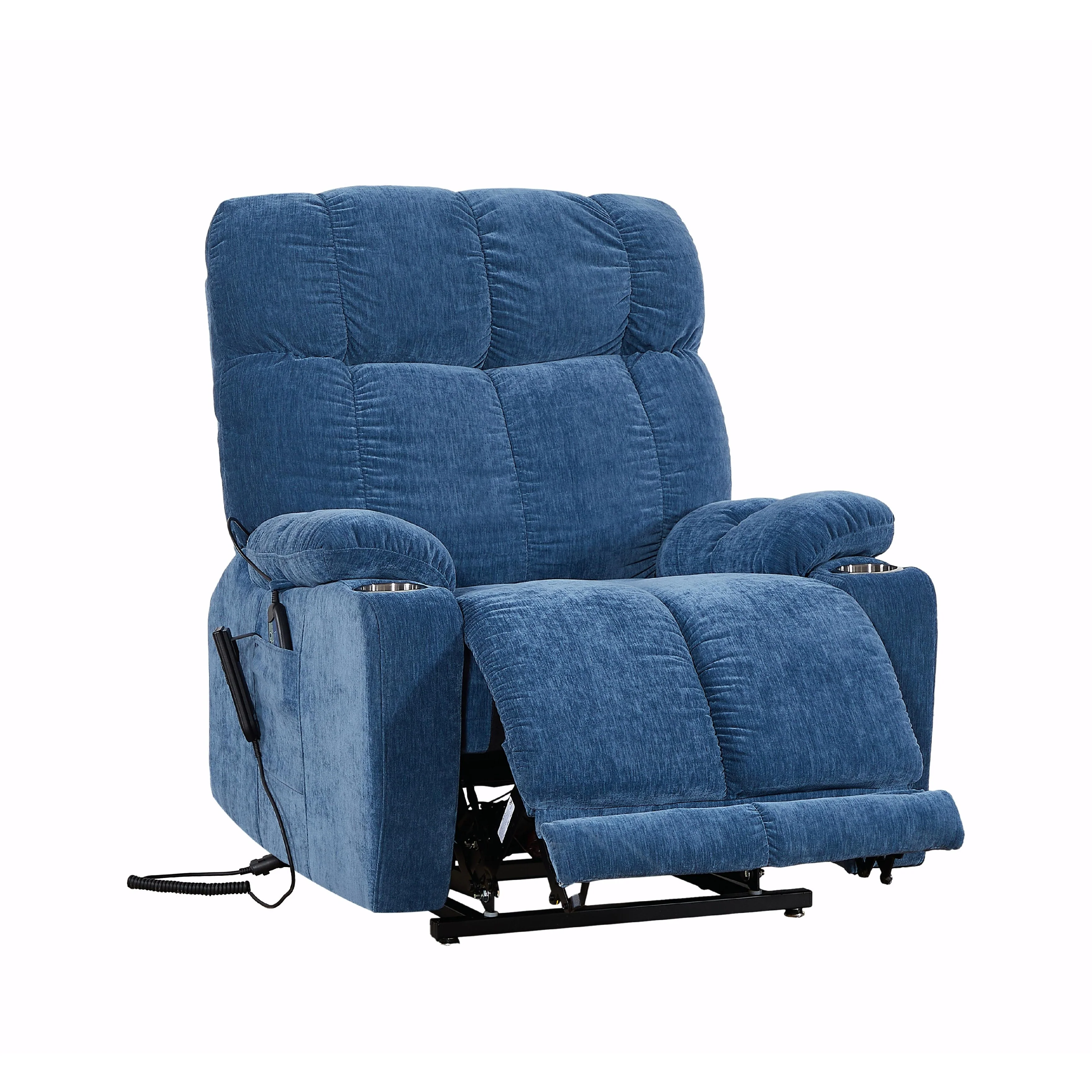 Infinite Position Lay Flat 180�� Recliner with Heat Massage