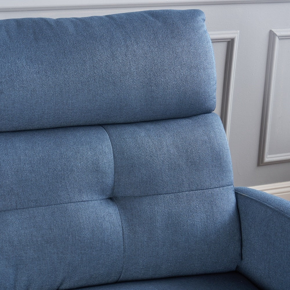 Halima Fabric 2-seater Recliner Club Chair by Christopher Knight Home