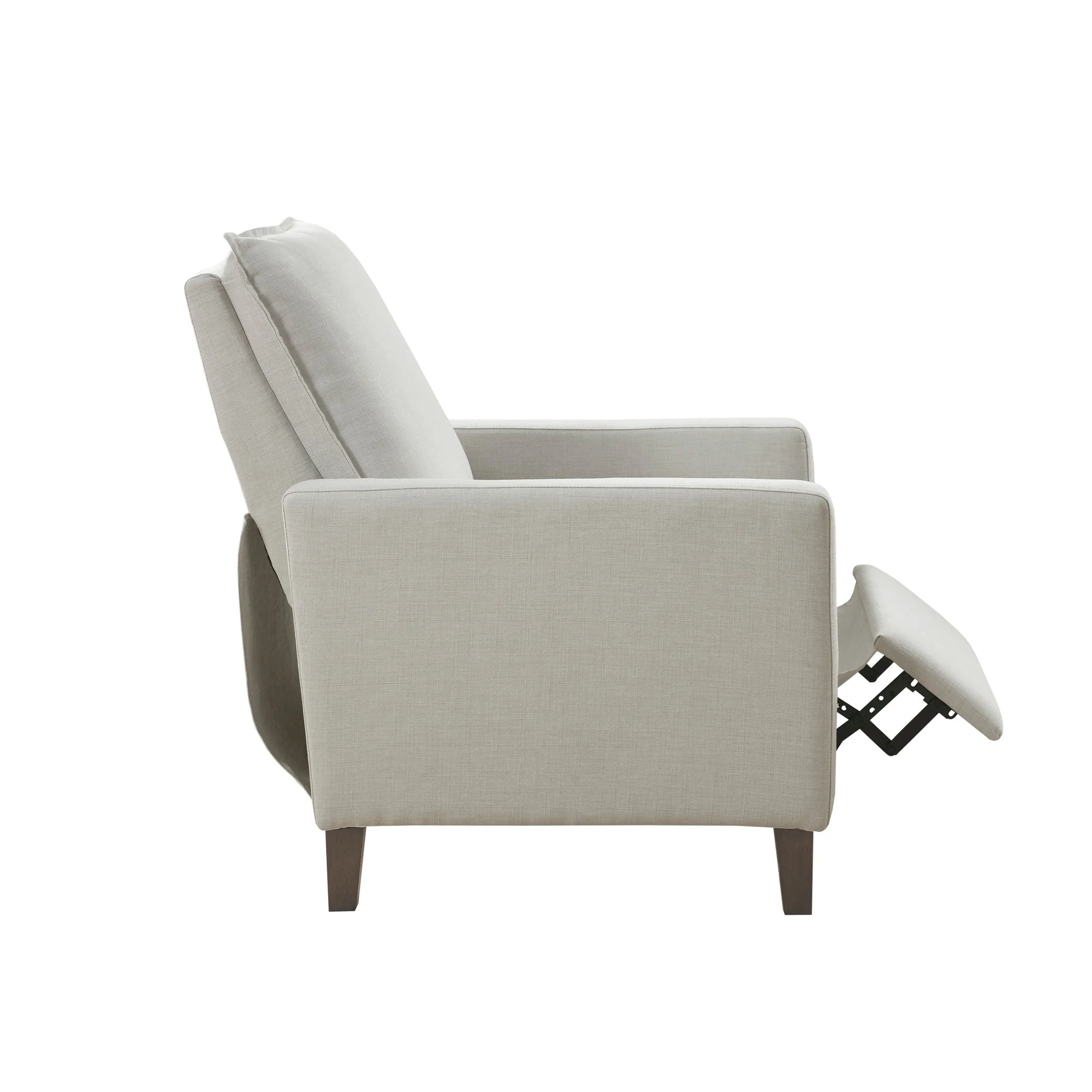 Madison Park Sierra Upholstered Manual Push Back Recliner