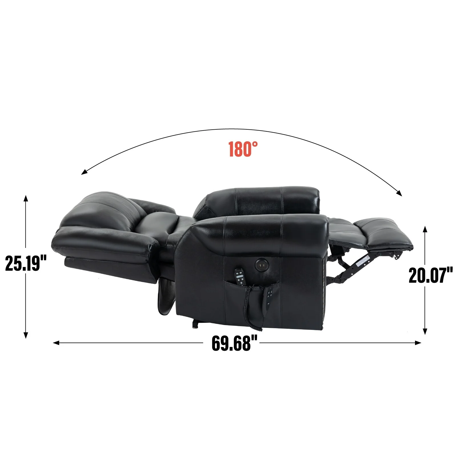 Power Lift Recliner Chair Heat Massage