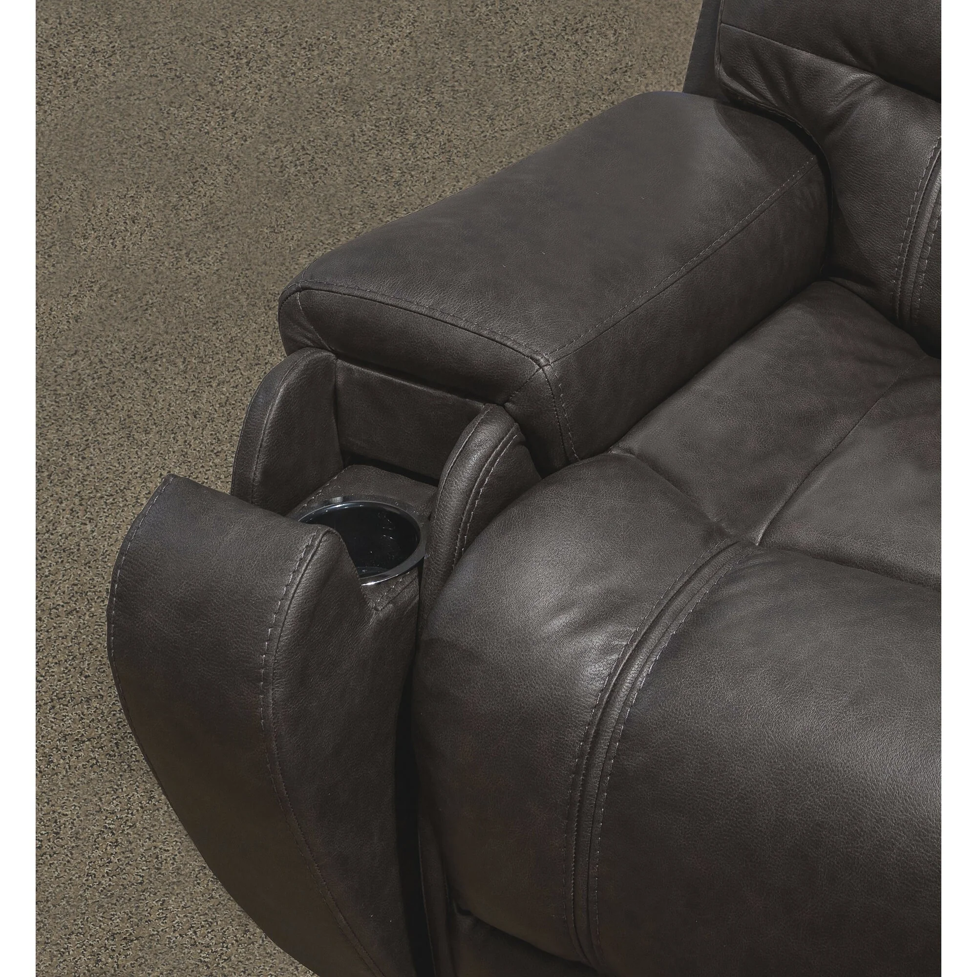 Signature Design by Ashley MakingMoves Gray Rocker Recliner