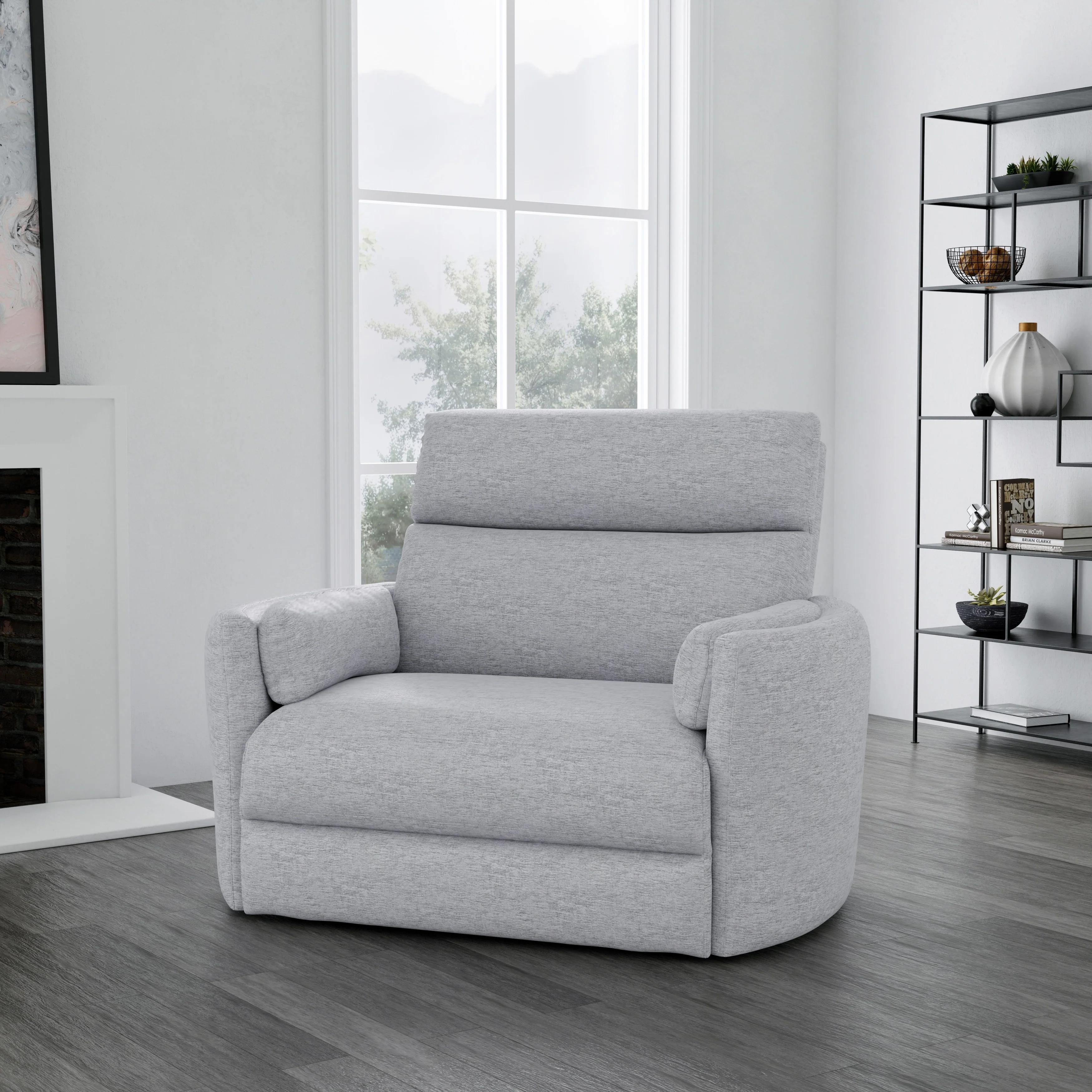 Fairview Home Extra Wide Power Glider Recliner