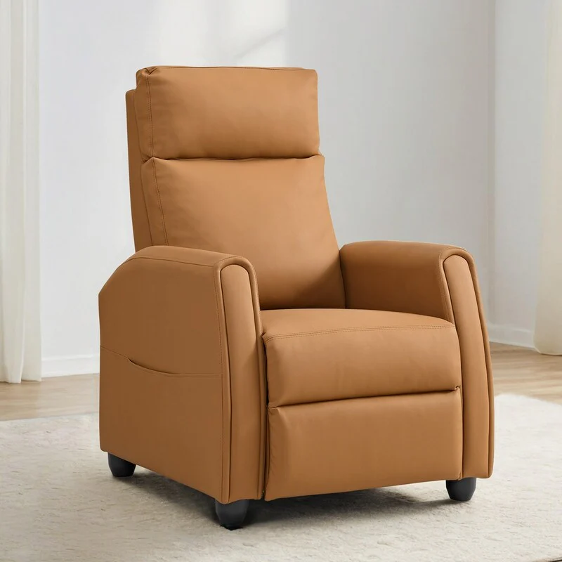Andrea Recliner Chair with LED Lights, Heating  Massage