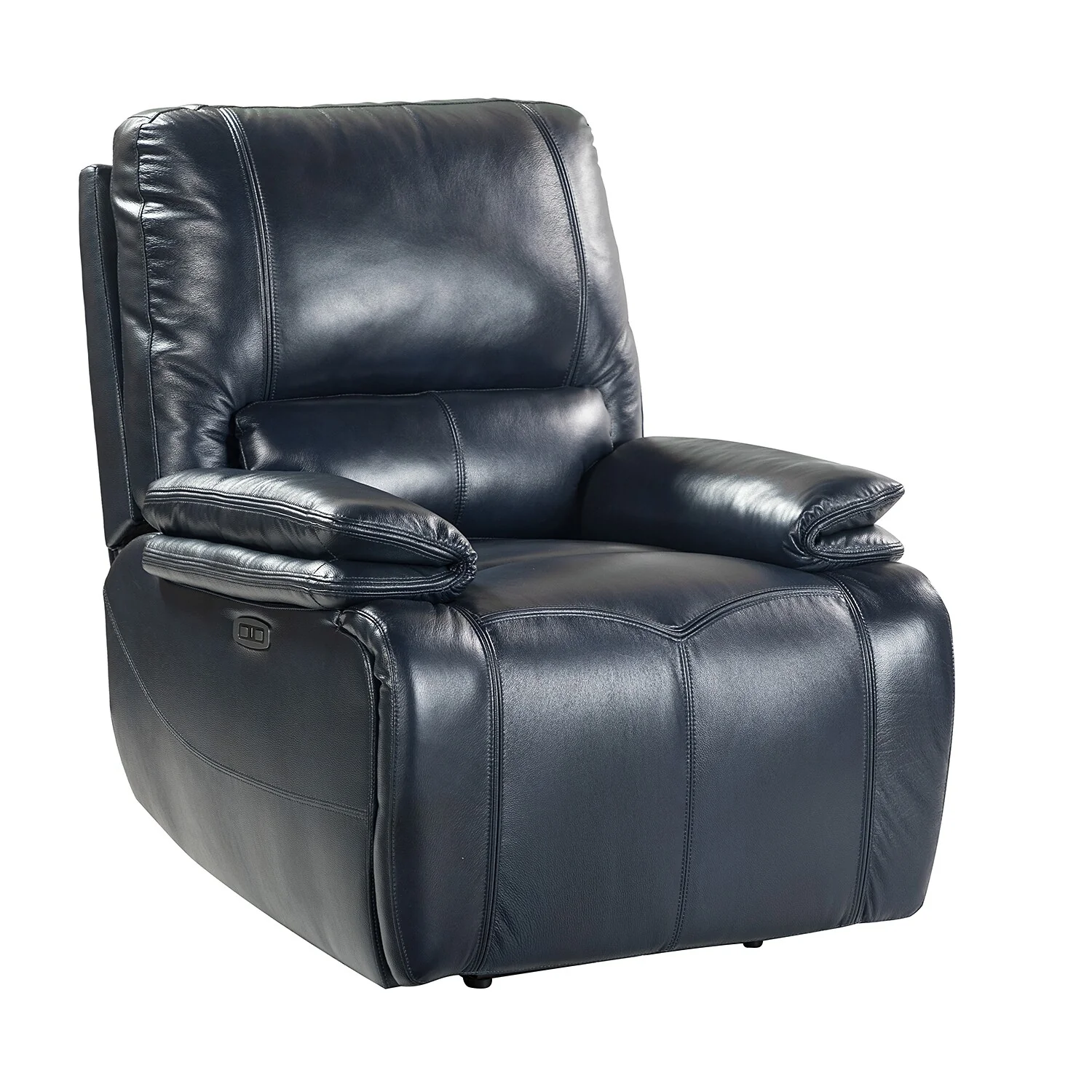 Clara Genuine Leather Power Recliner with Cushion Padded, Set of 2