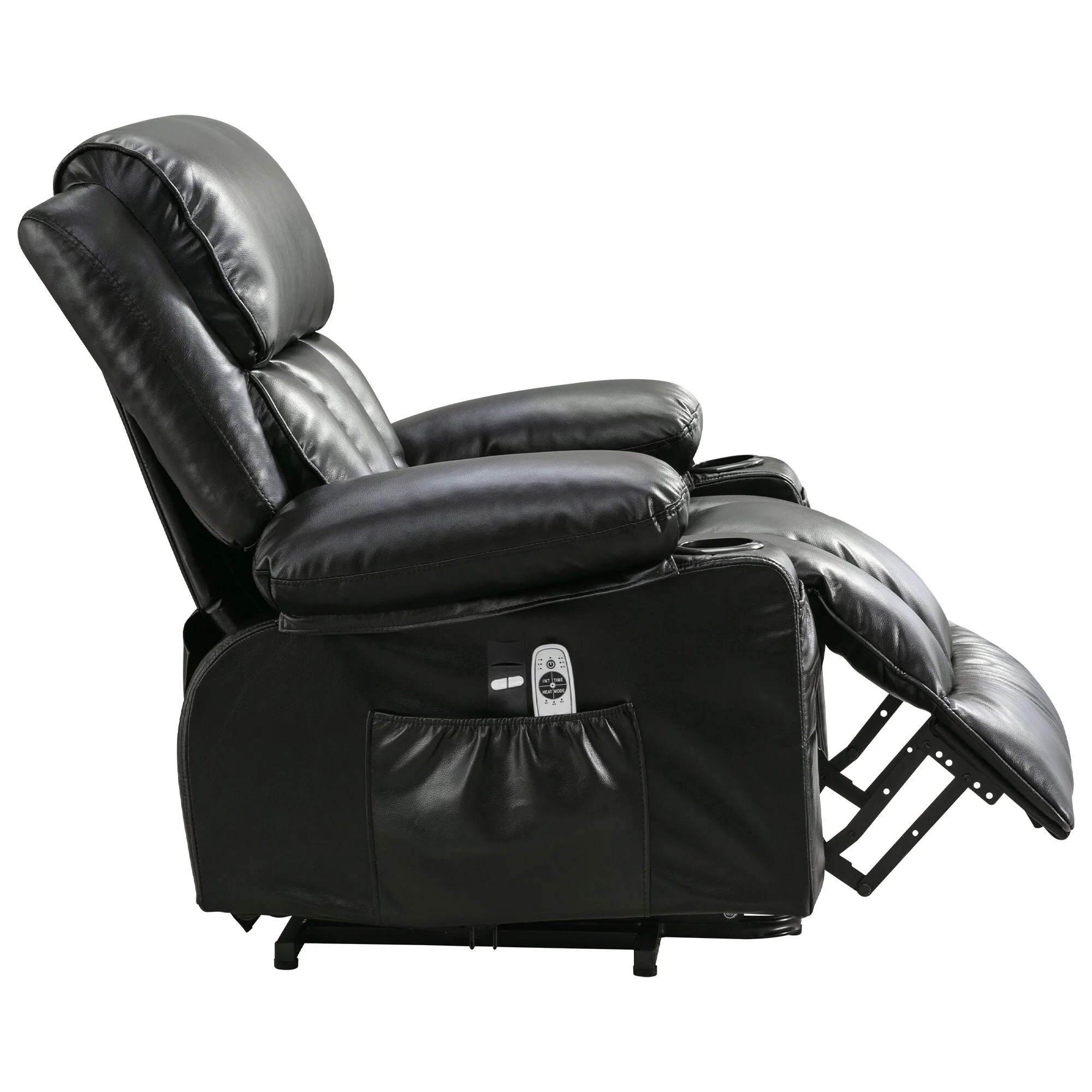 Large Power Lift Recliner Chair with Heat & 8?Point Massage