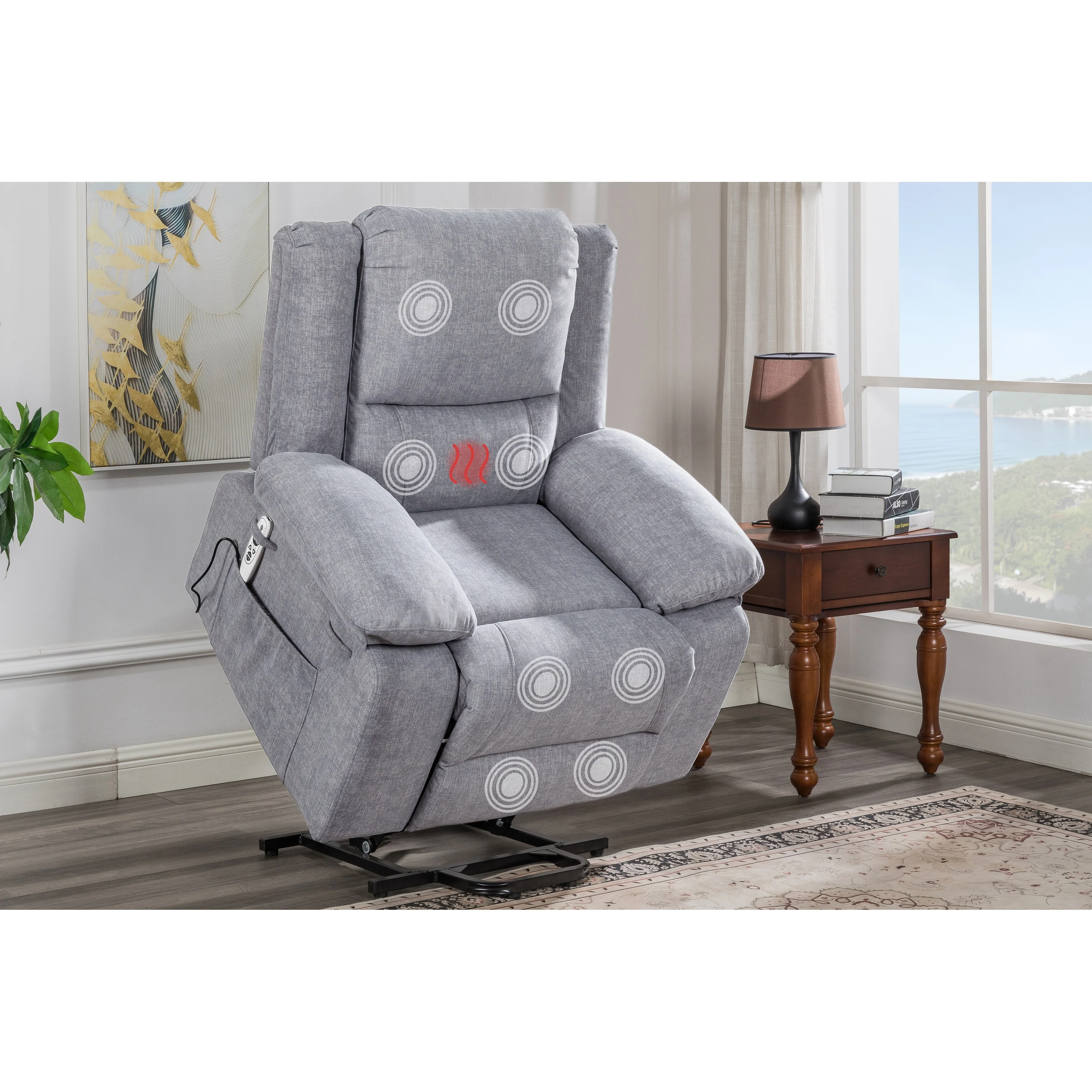 Electric Power Recliner Lift Chair with Massage