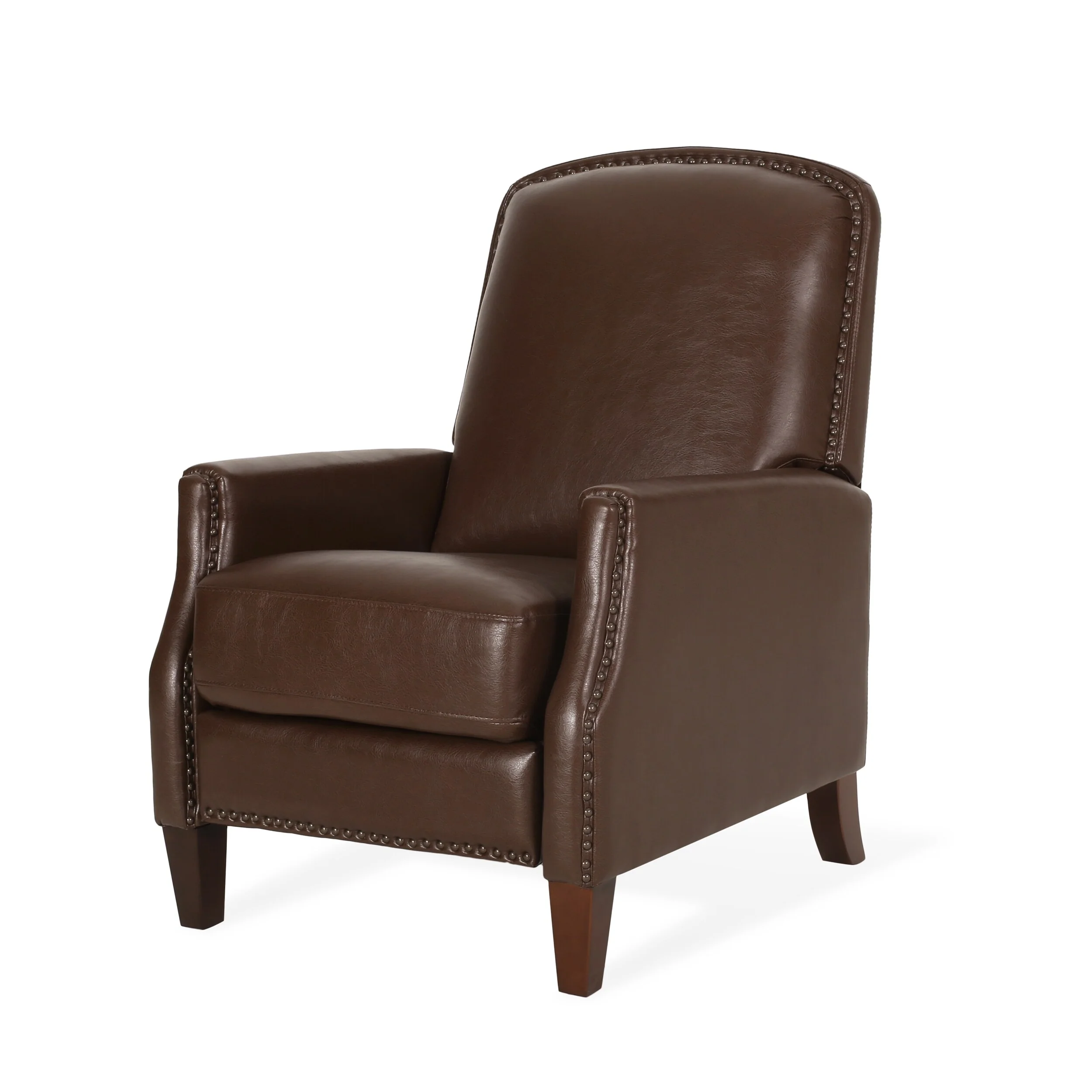 PU Leather Recliner Chair with Rivets