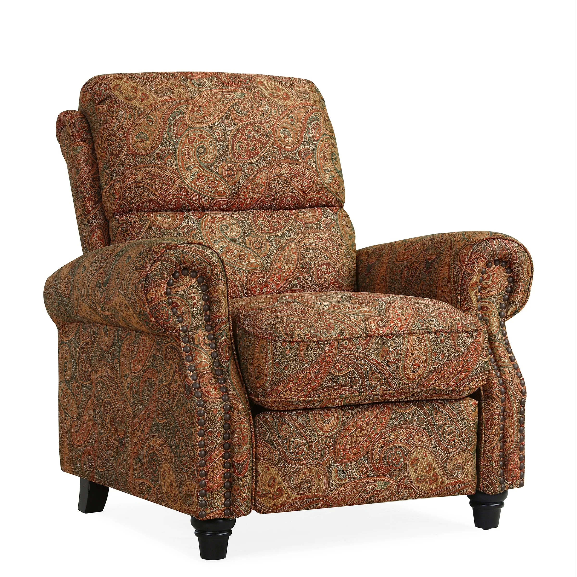 Copper Grove Jessie ProLounger Paisley Push Back Recliner Chair