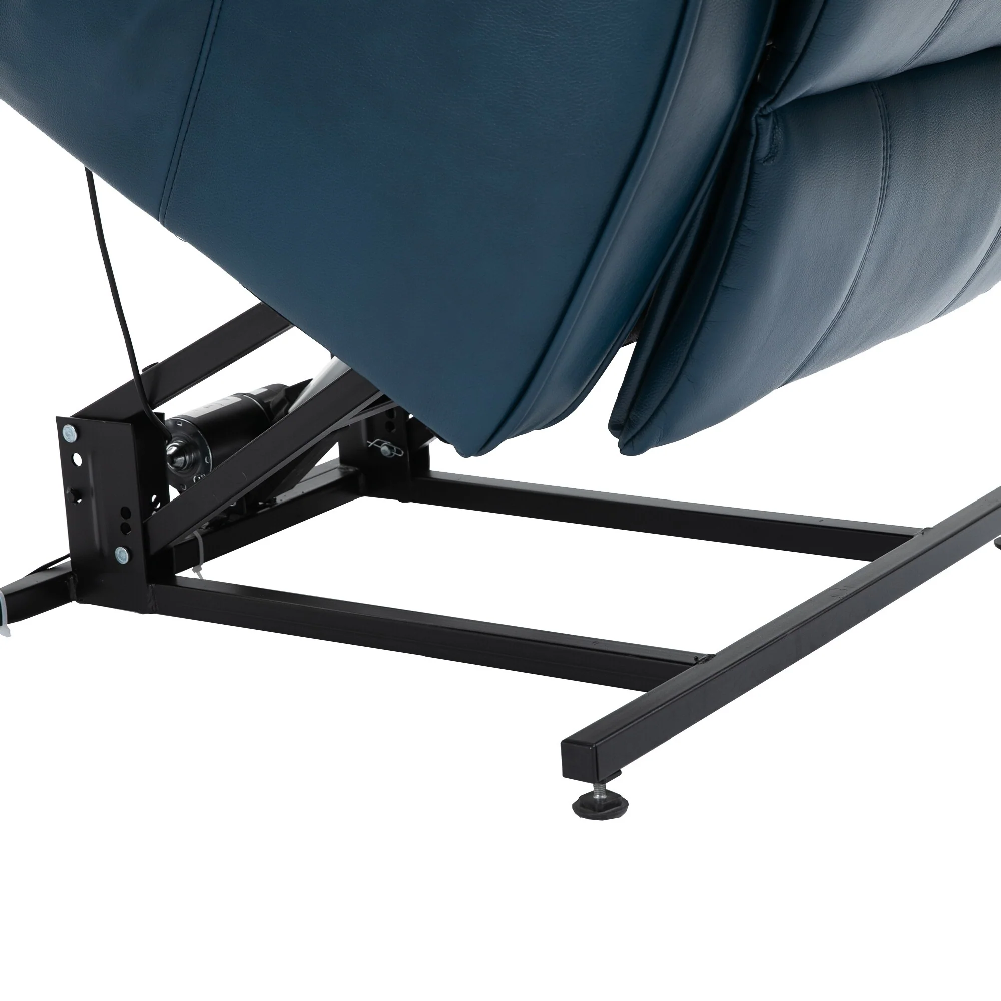 Clihome Faux Leather Elderly Power Lift Recliner Chair with Massage