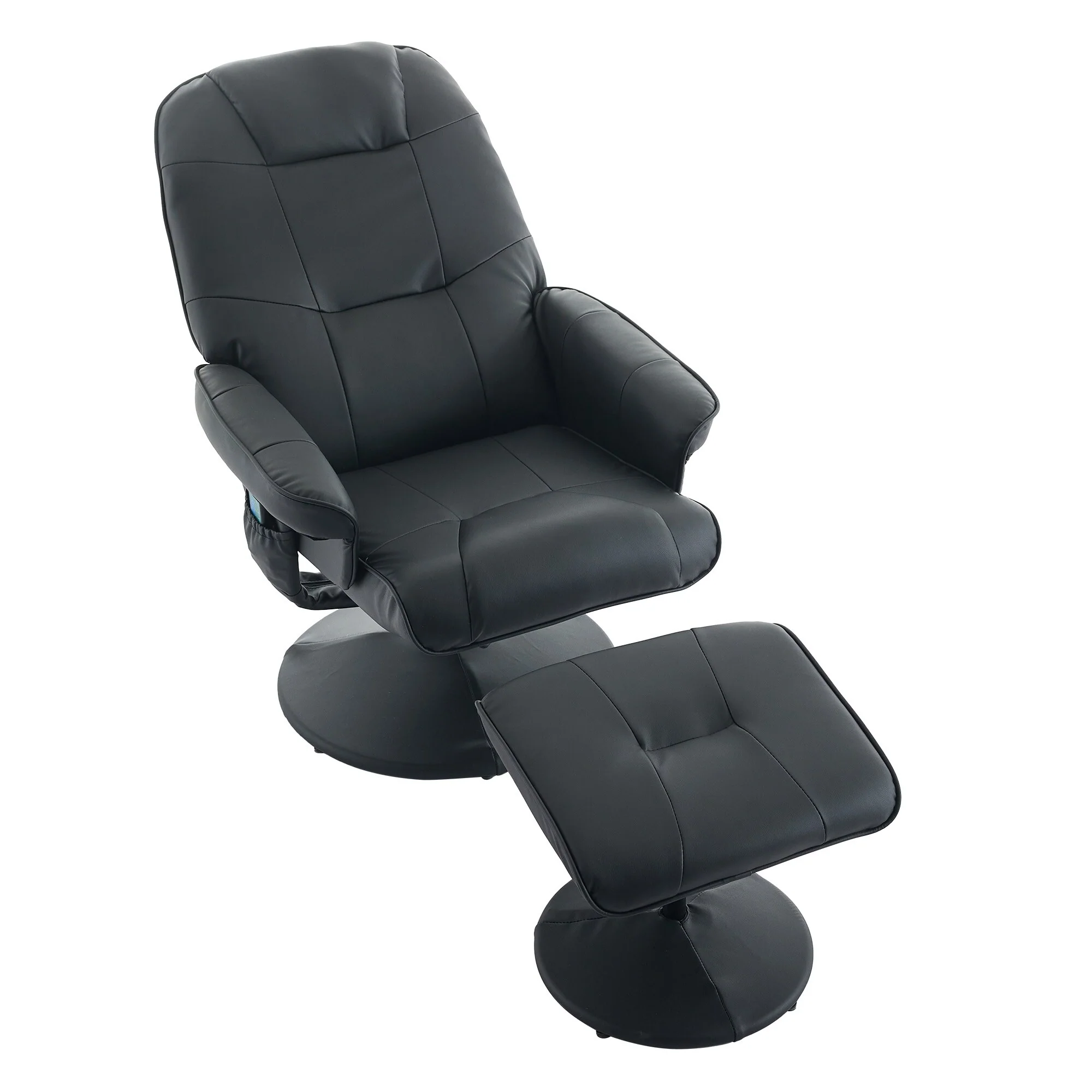 Massage Recliner Chair with Ottoman