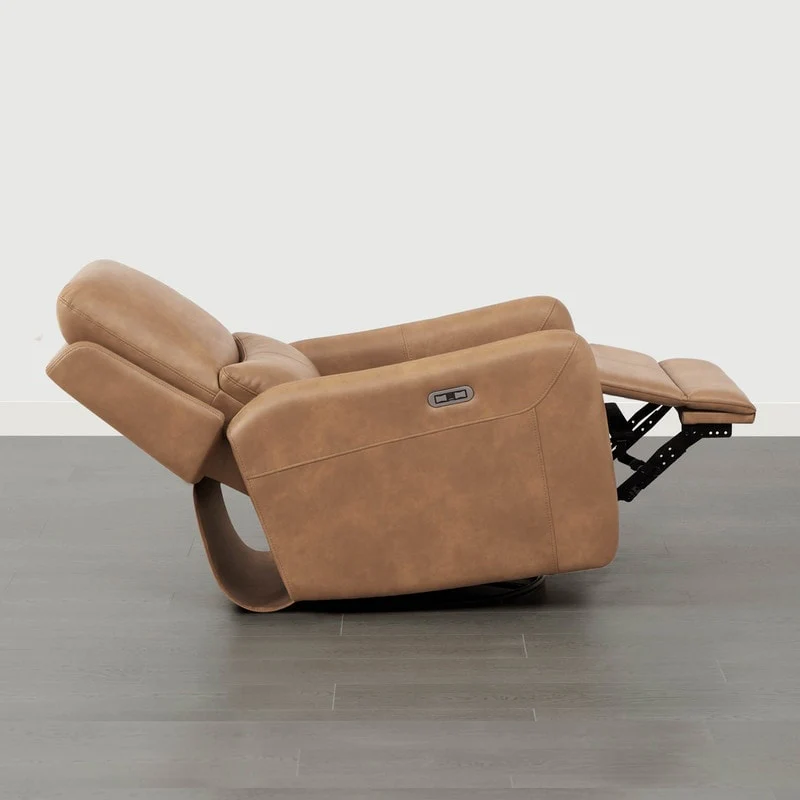 Adalyn Power Swivel Glider Recliner with Lumbar Pillow