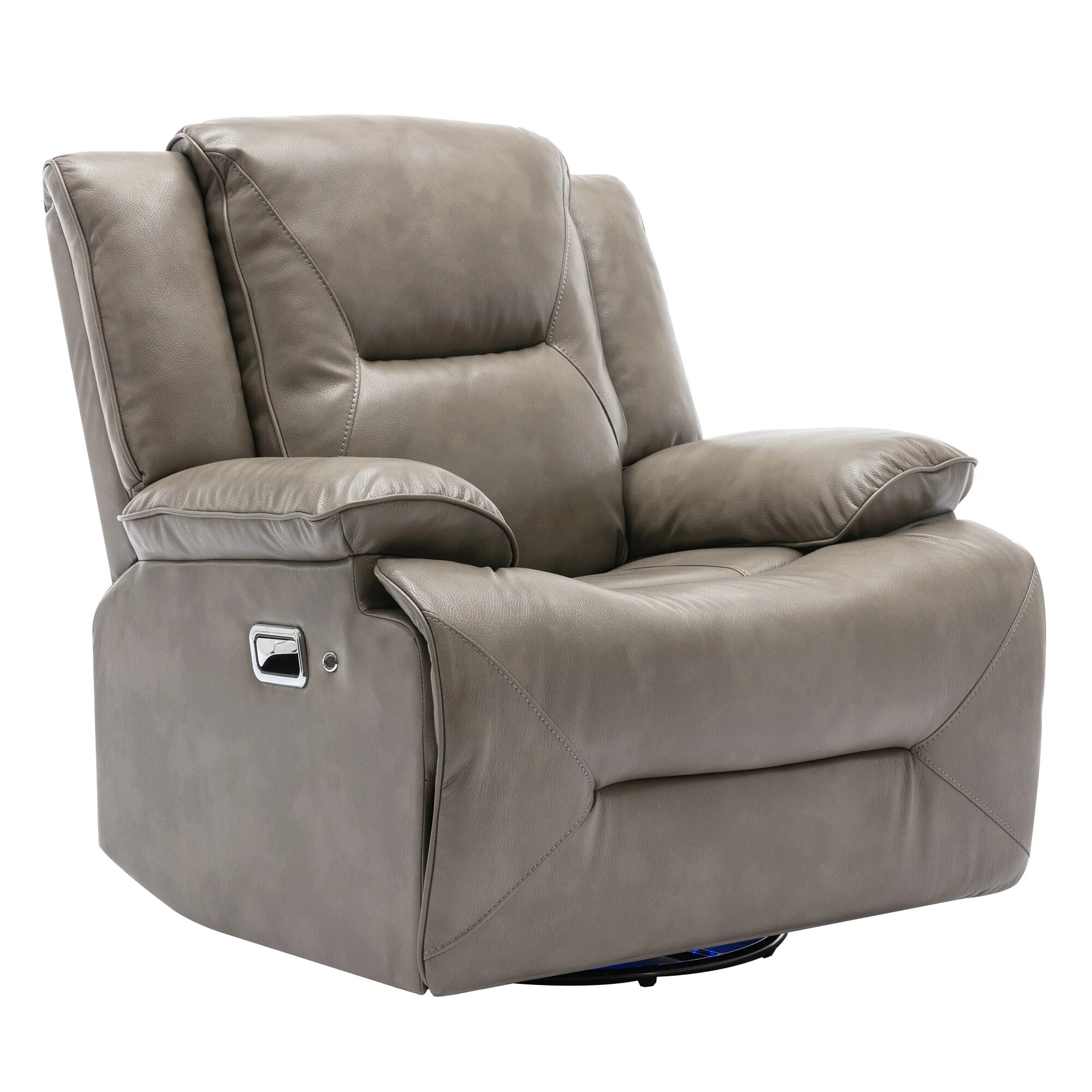 360�� Swivel and Rocking Home Theater Recliner