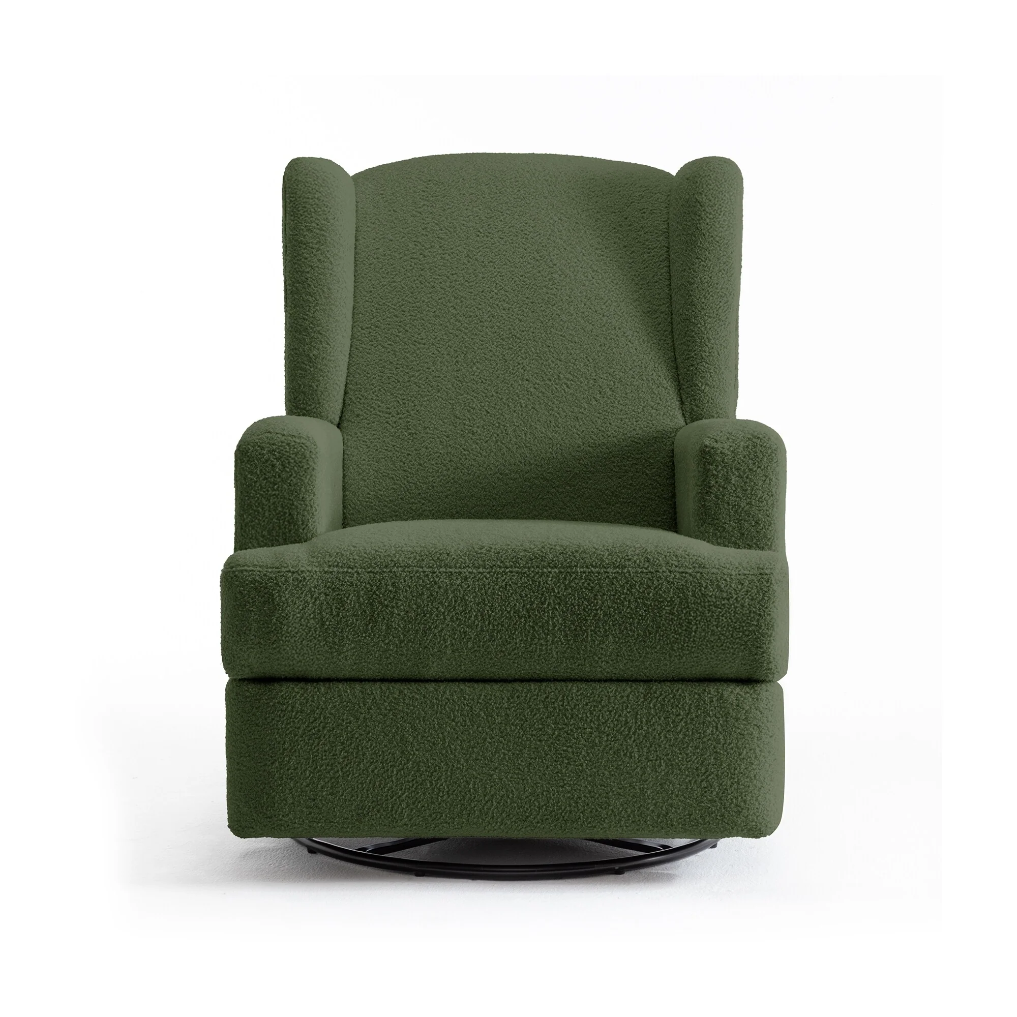 Swivel Wingback Glider Rocker Nursery Recliner Chair