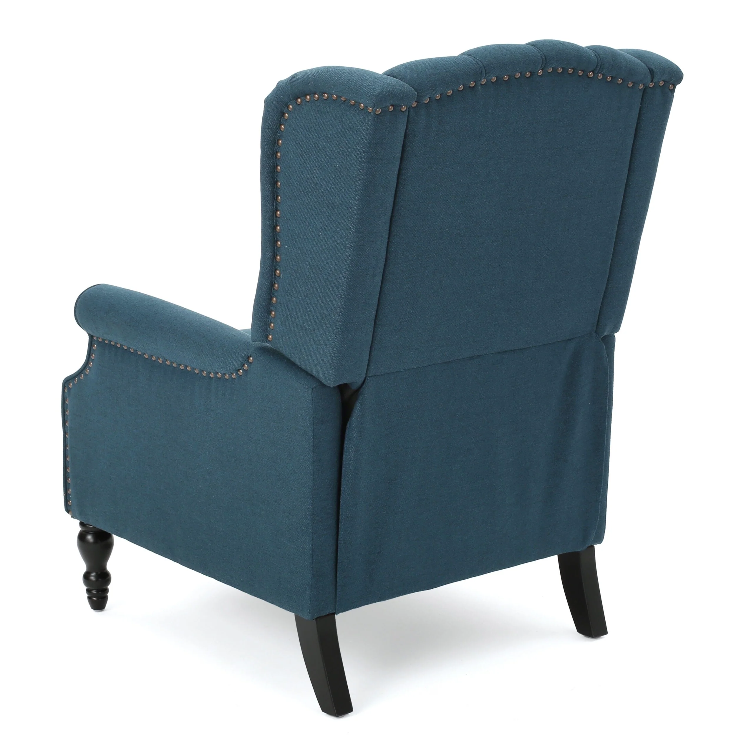 Walter Tufted Fabric Wingback Recliner Club Chair by Christopher Knight Home