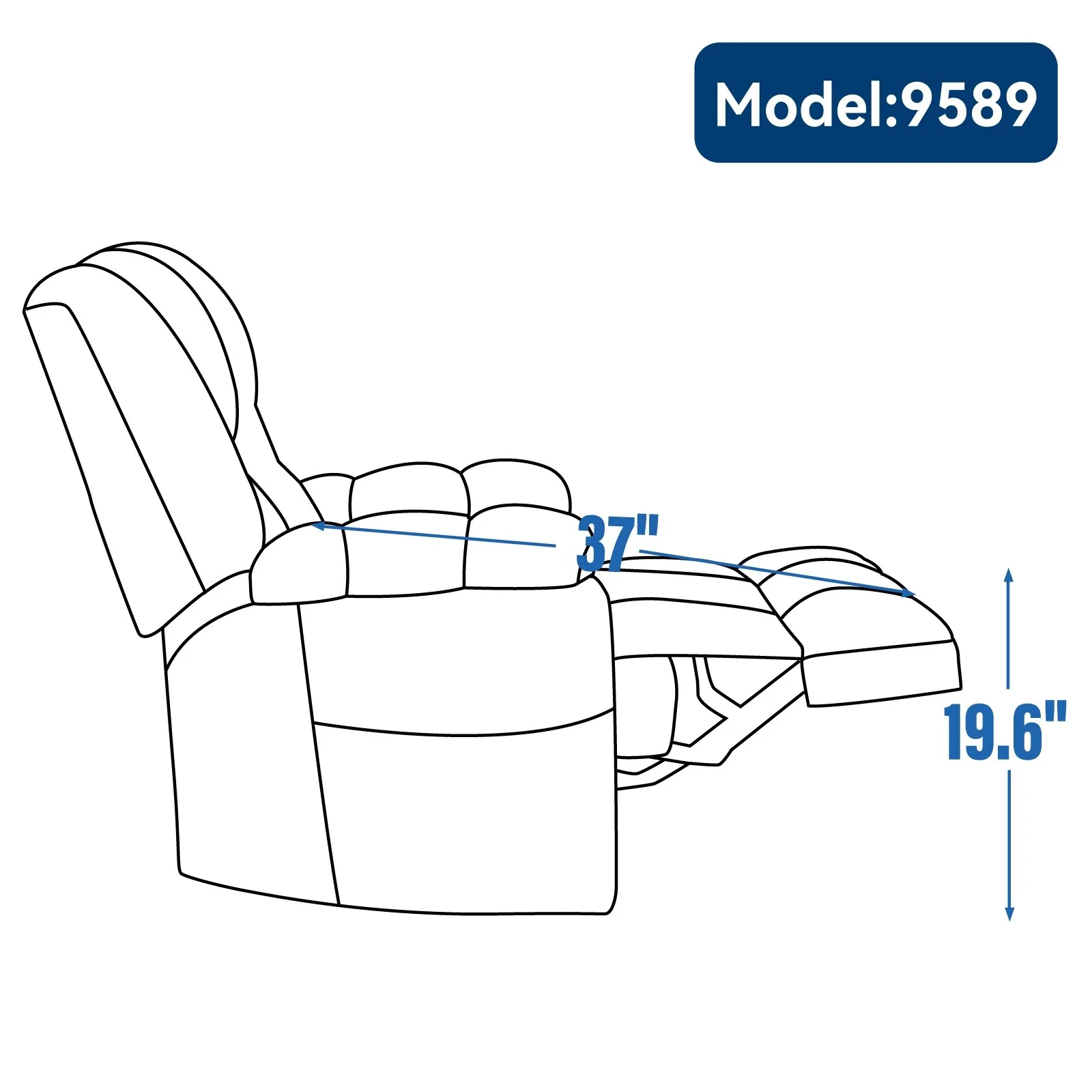 Electric Power Lift Recliners with Power-Remote