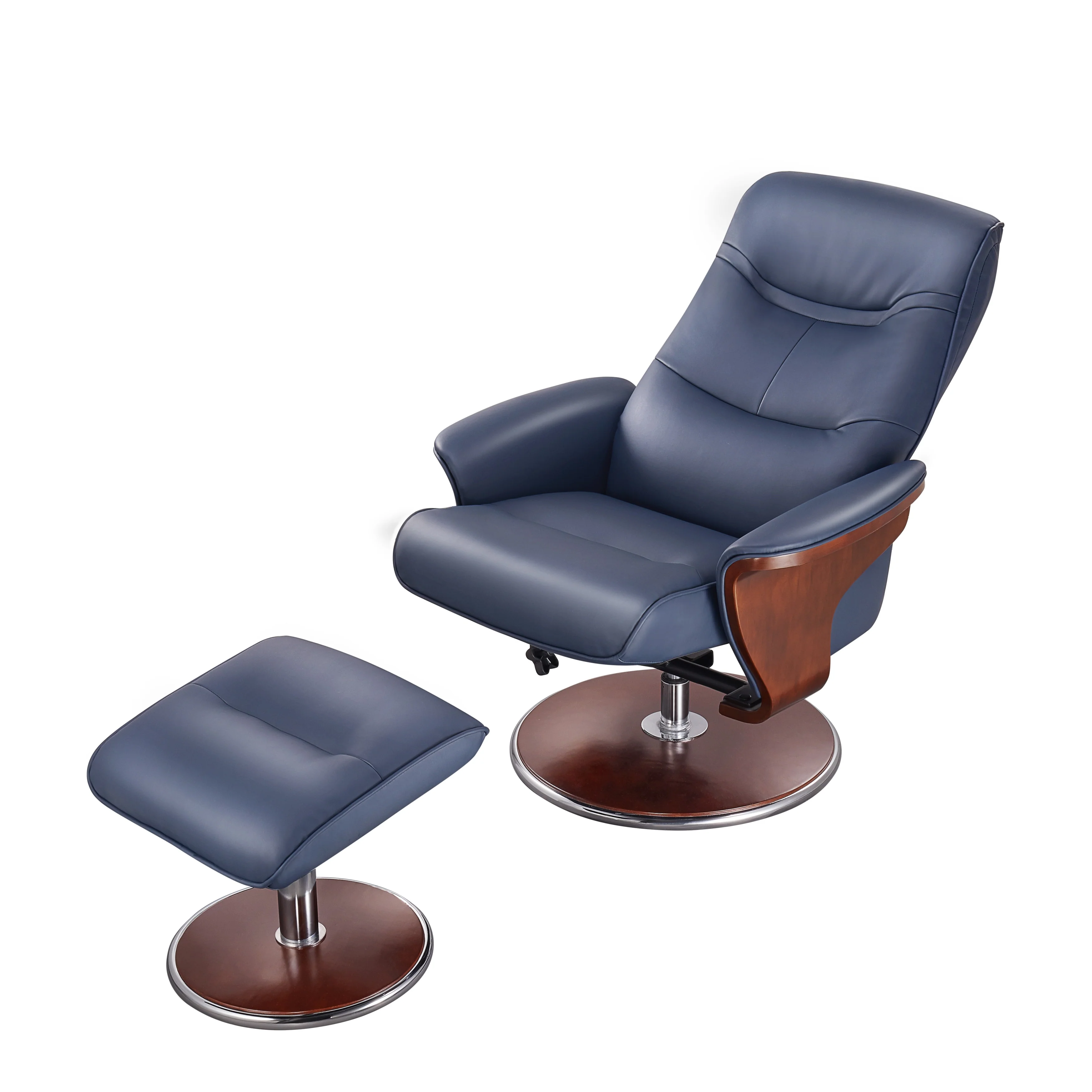Milano Recliner Chair With Ottoman Artiva USA