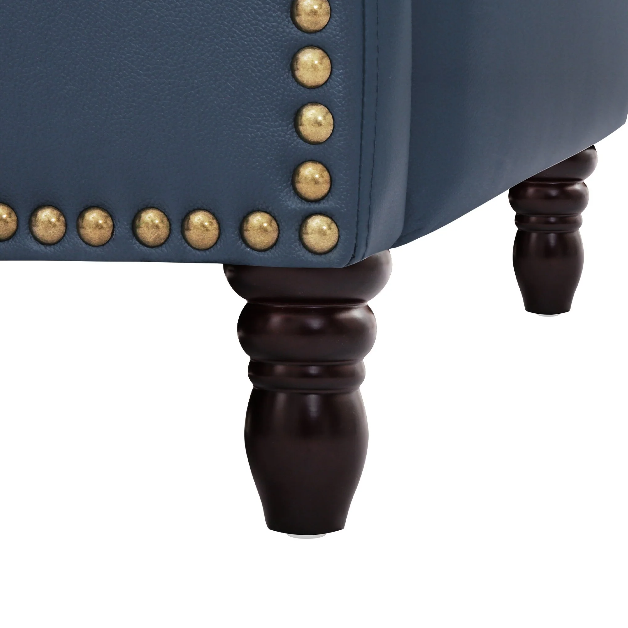 COZYMAN Modern Genuine Leather Push Back Recliner Adjustable Recliner Chair with 3-Position Seat