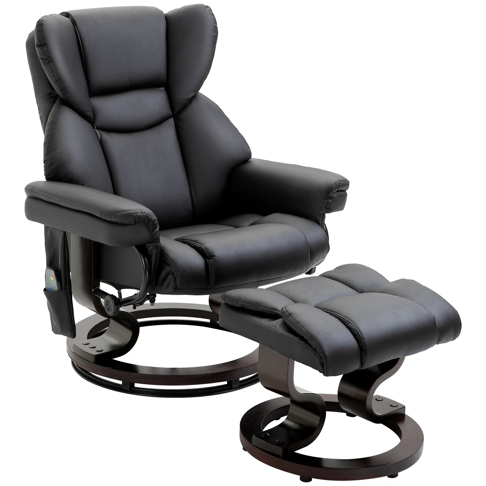 Massage Recliner Chair with Ottoman Footrest