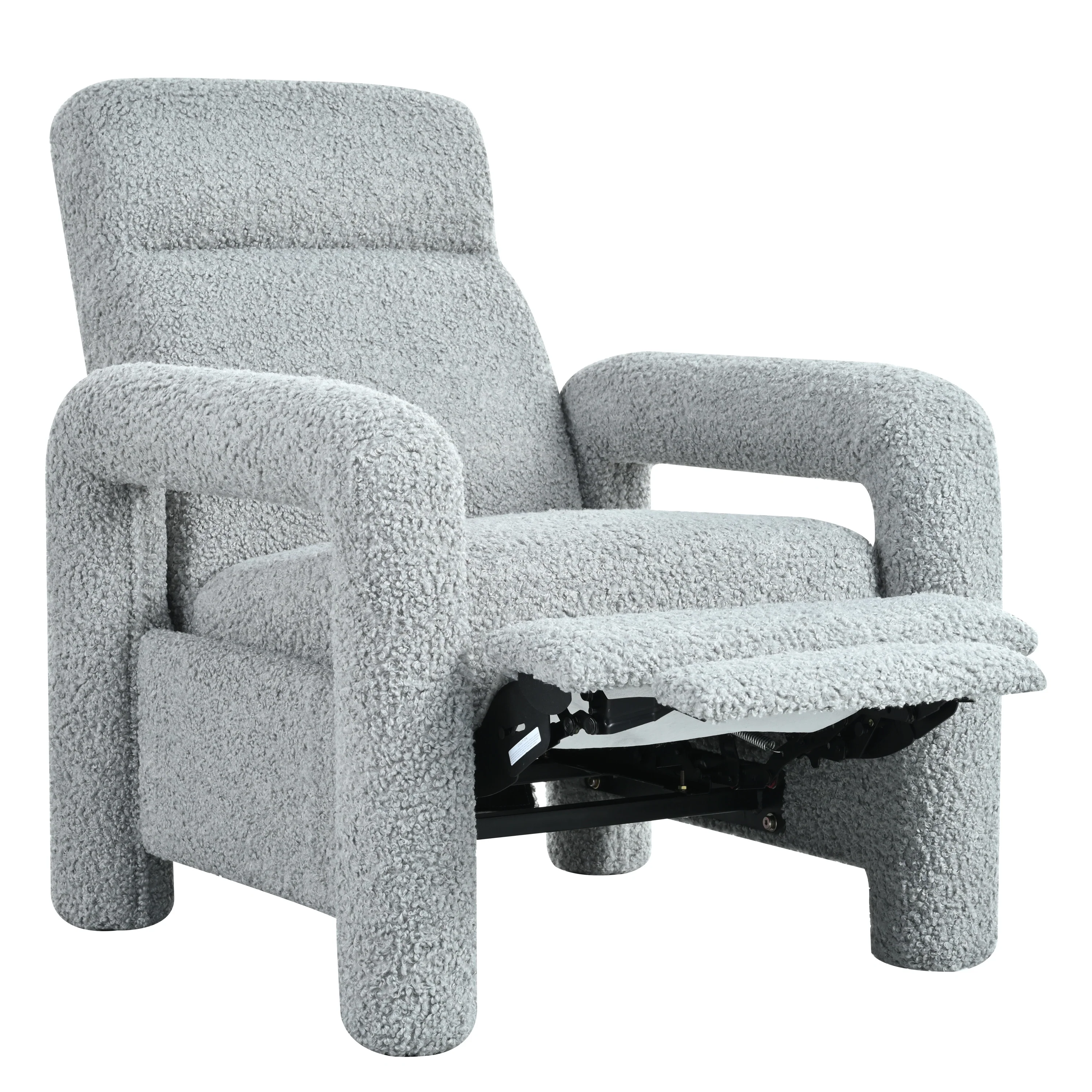 31.25 Push Back Recliner Armchair Upholstered