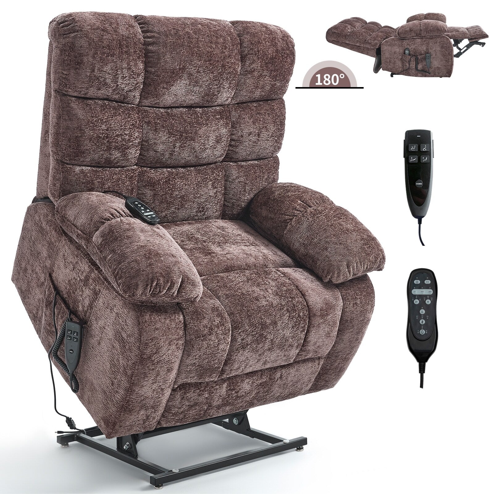 Electric Power Lift Recliners with Power-Remote