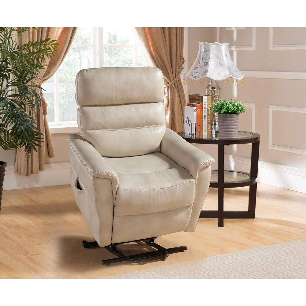 AC Pacific Bexbach Small Power Lift Recliner Chair