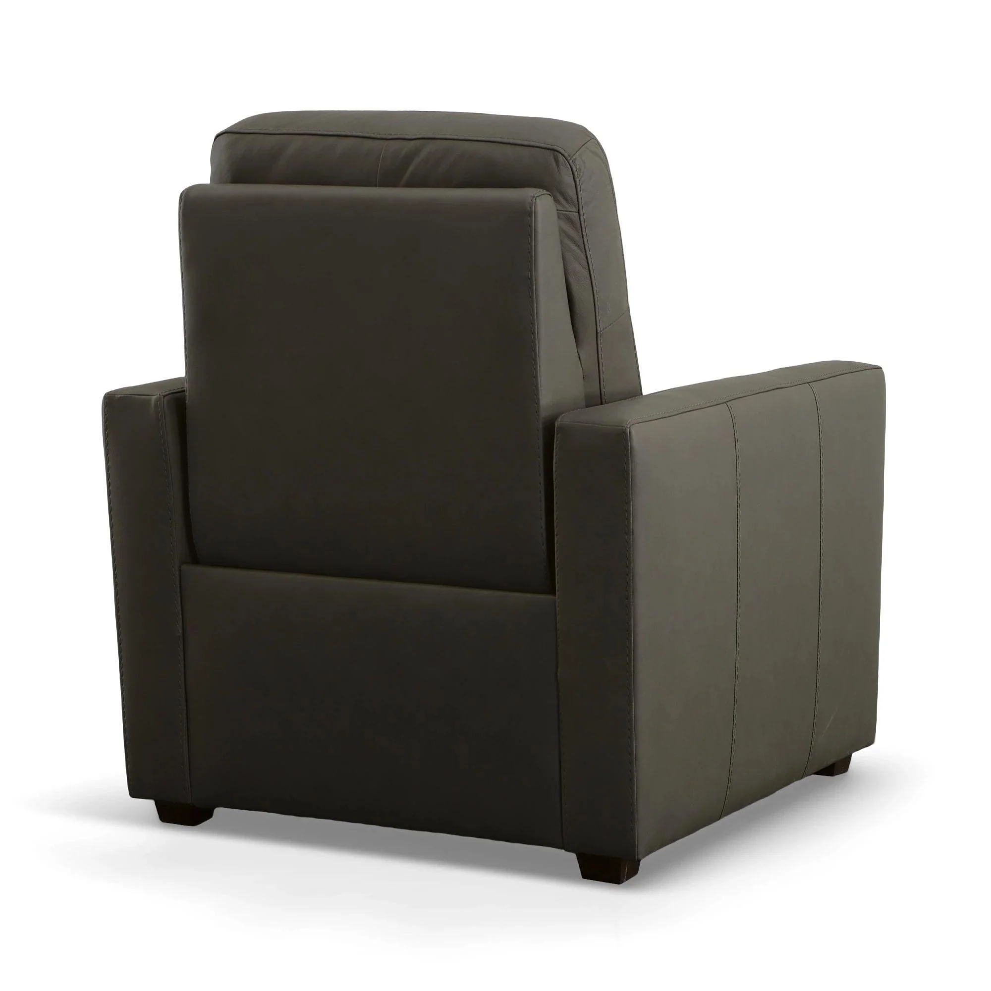 Broadway Premium Leather Power Recliner with Power Headrest by Flexsteel