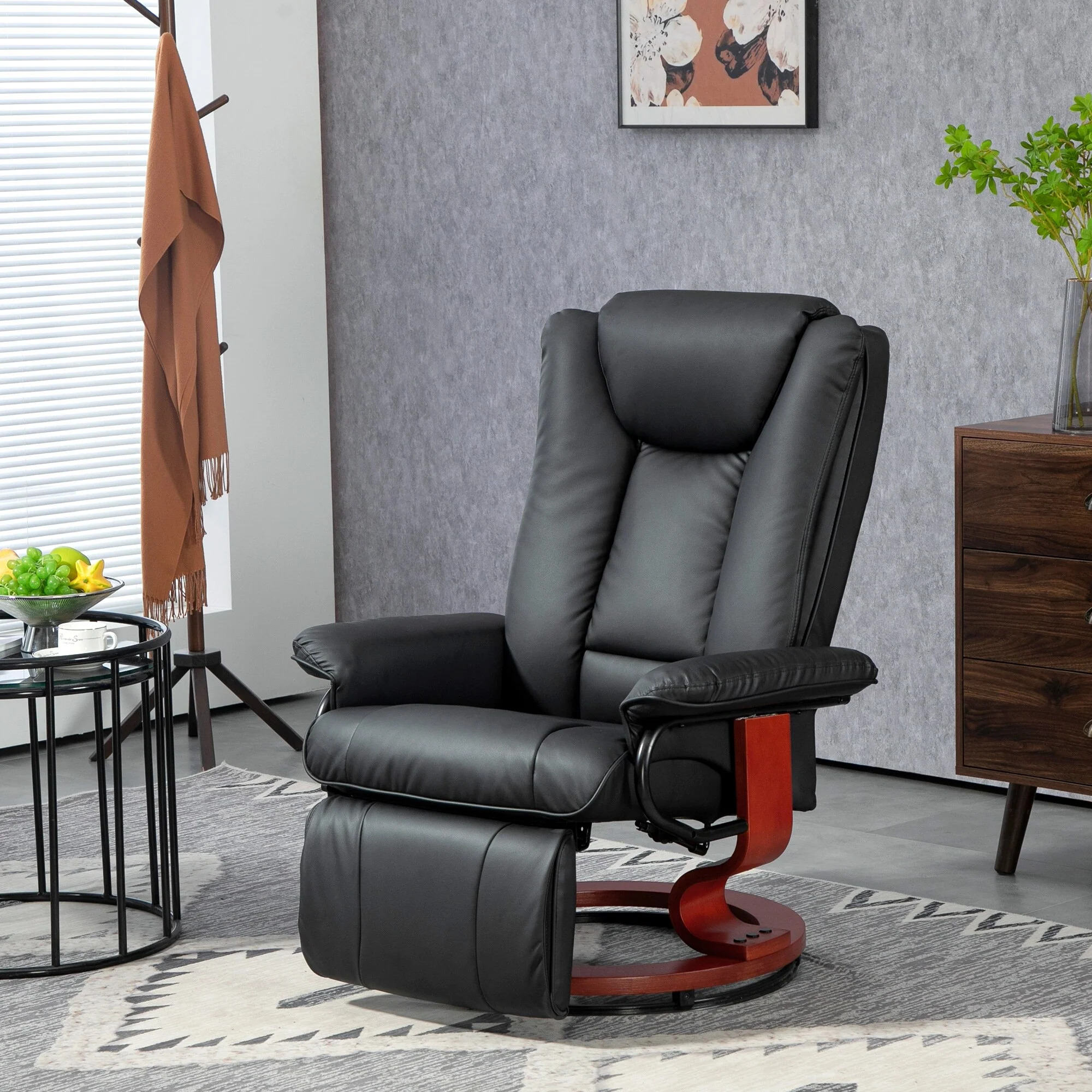 Manual Swivel Recliner Chair