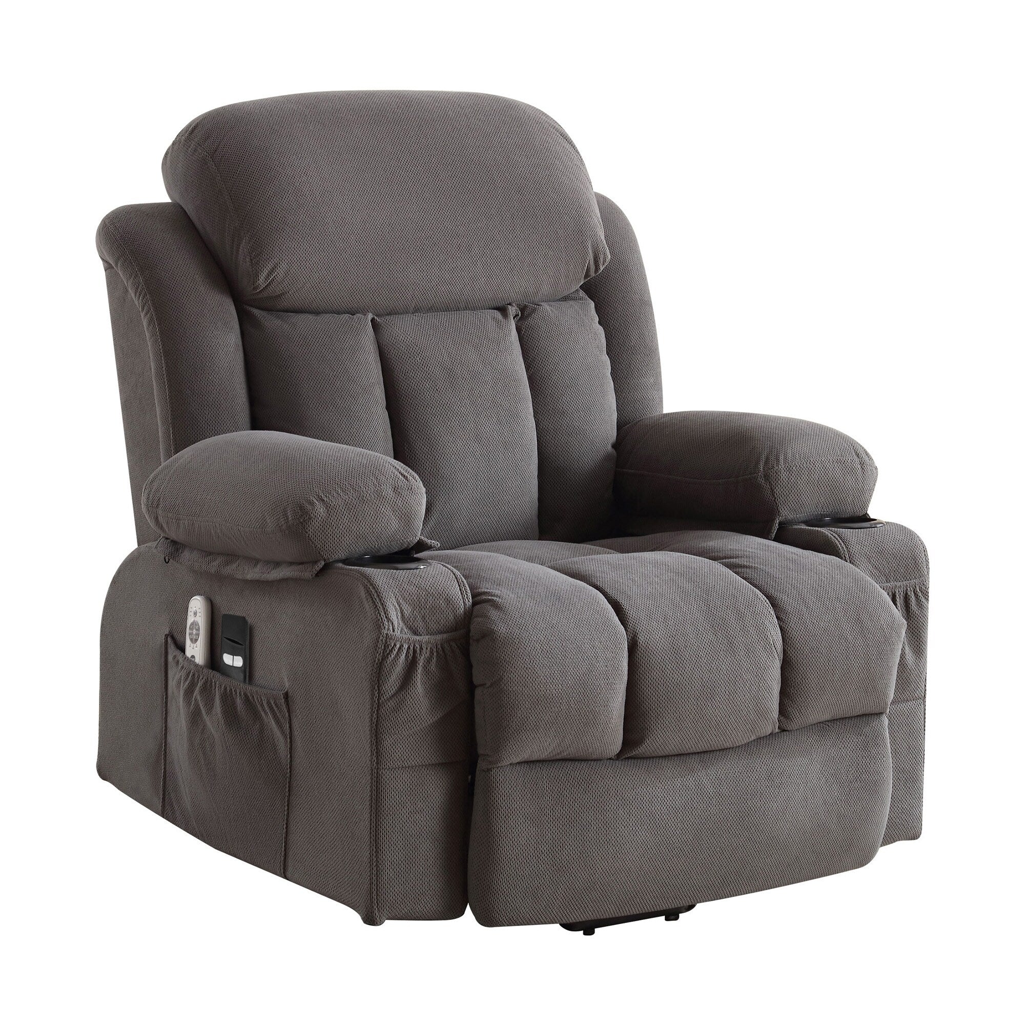 Power Lift Recliner Chair with Massage, Heat & USB��Electric Lift Sofa