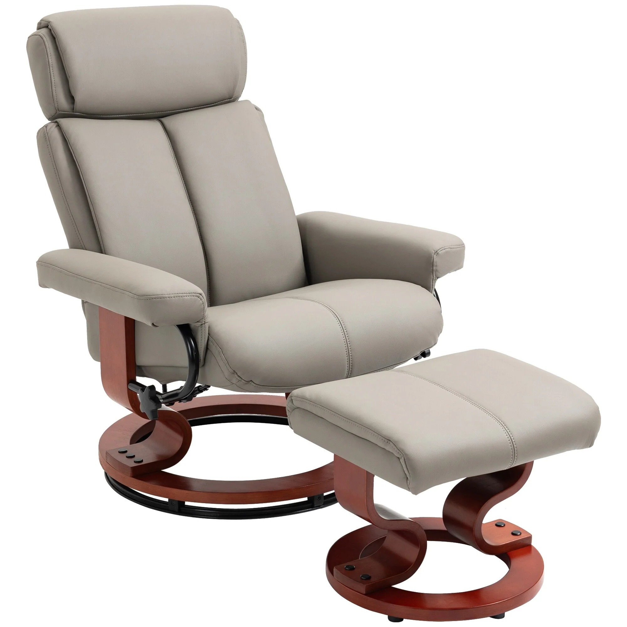 Recliner Chair with Ottoman