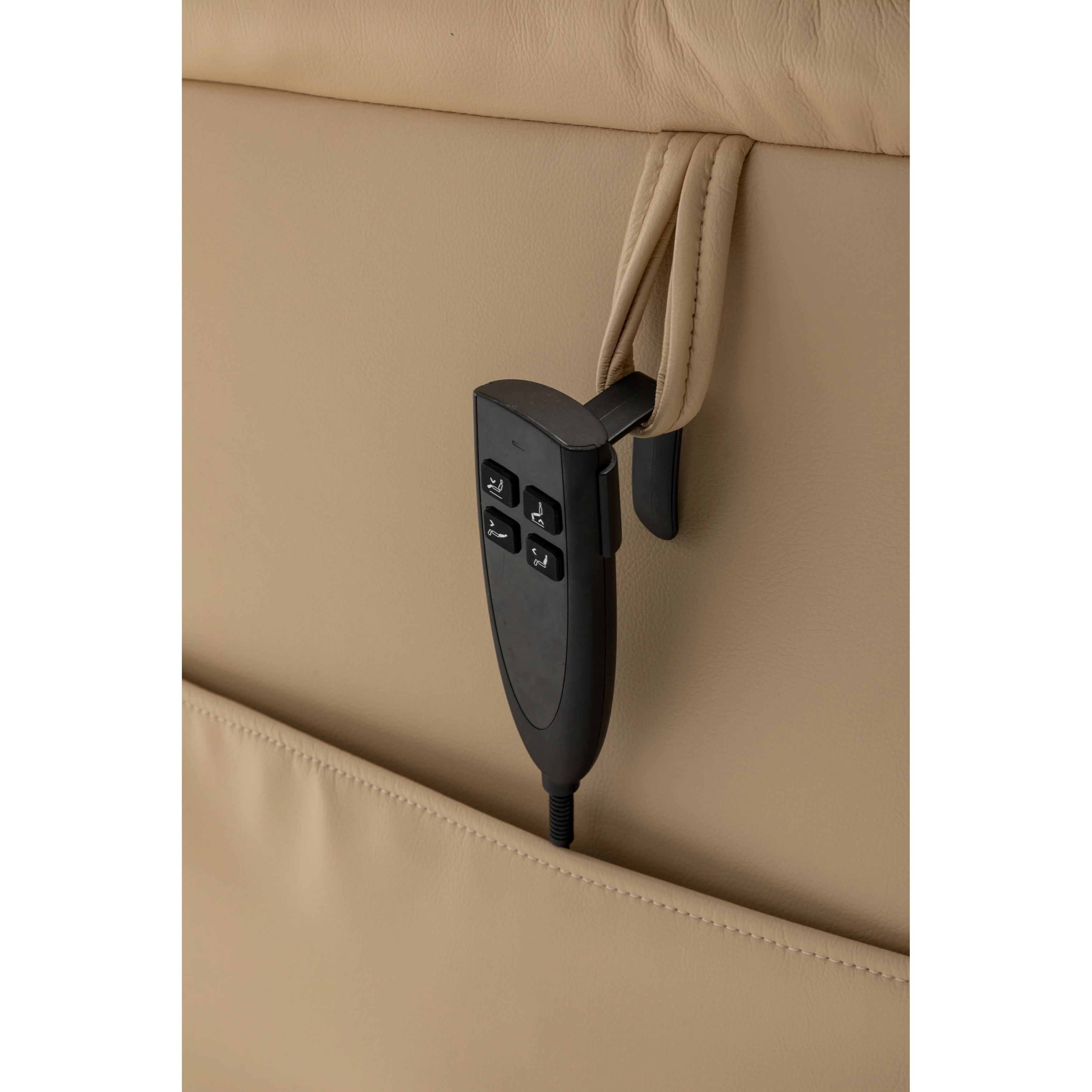 PU Recliner Chair with 180�� Infinite Position, Remote & Easy Assembly