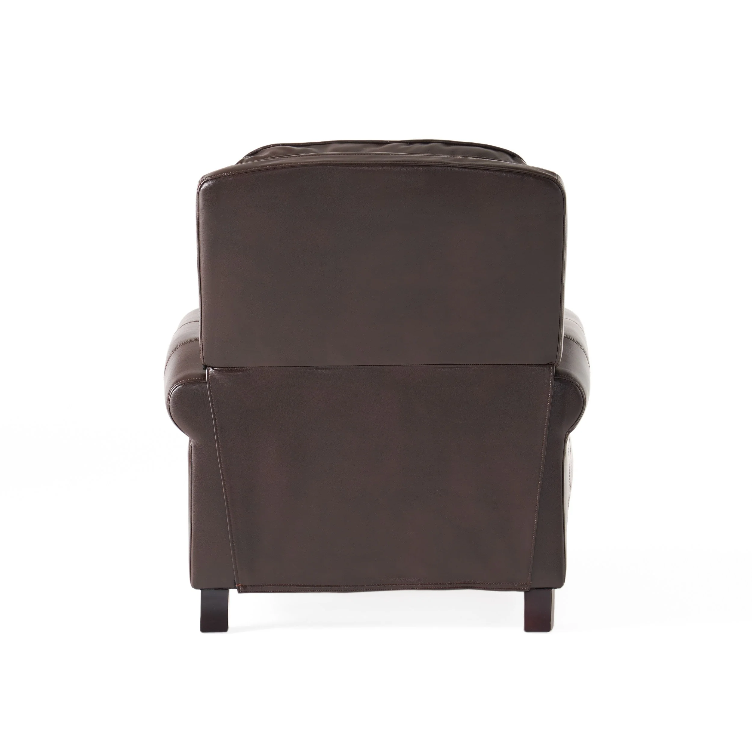 Neville 2-Tone PU Push Back Recliner by Christopher Knight Home