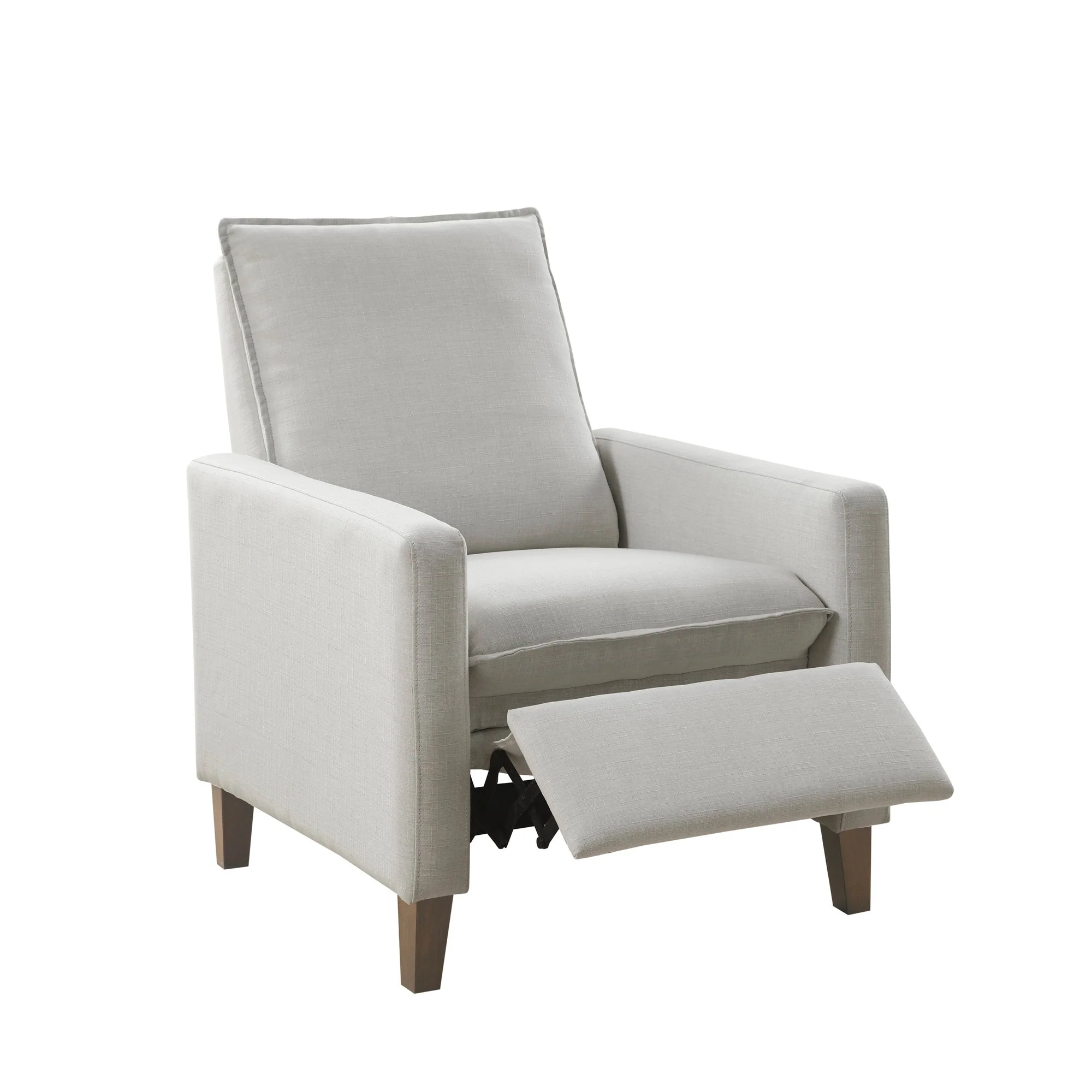 Madison Park Sierra Upholstered Manual Push Back Recliner