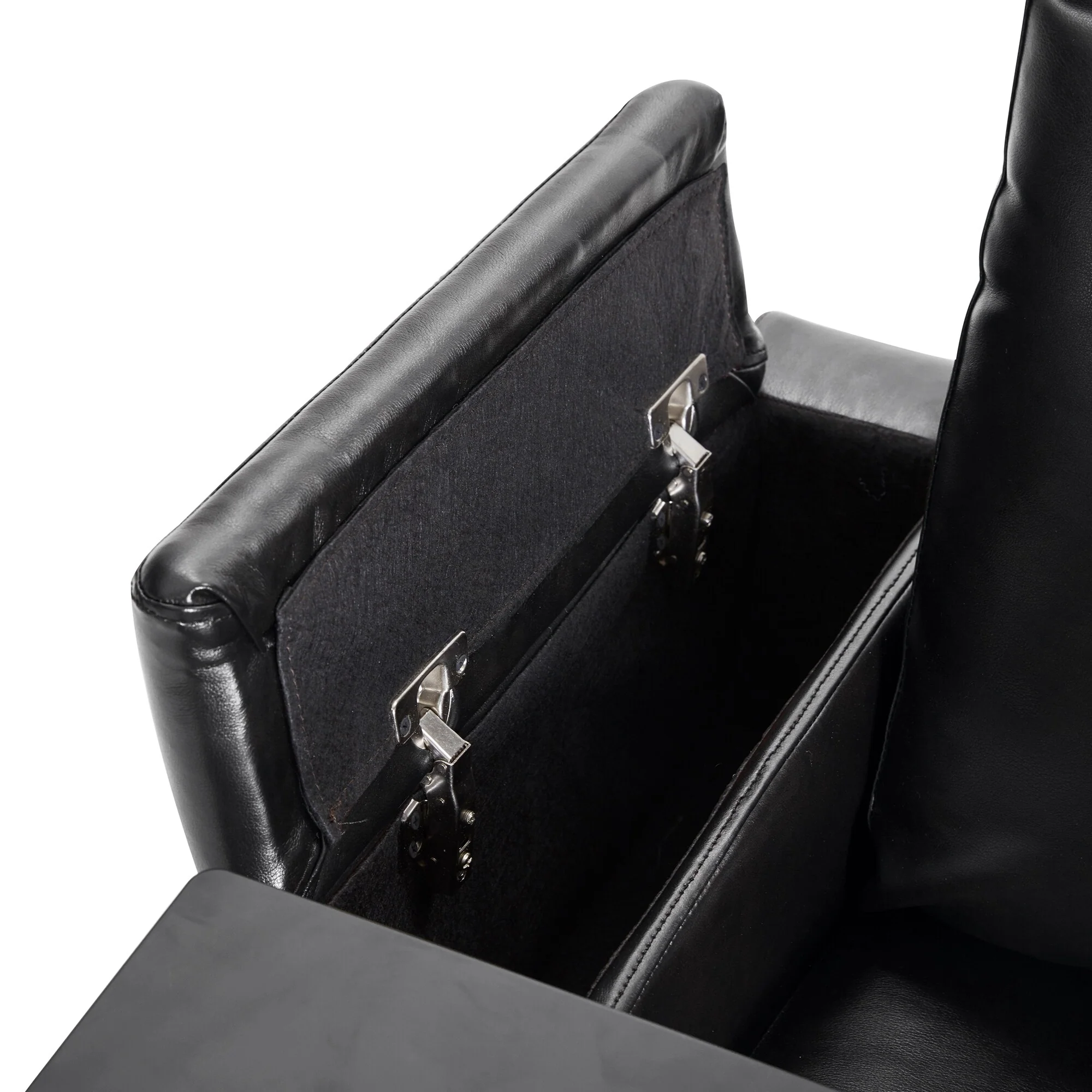 Nestfair Power Motion Recliner with 2 Cup Holders and 360�� Swivel Tray Table