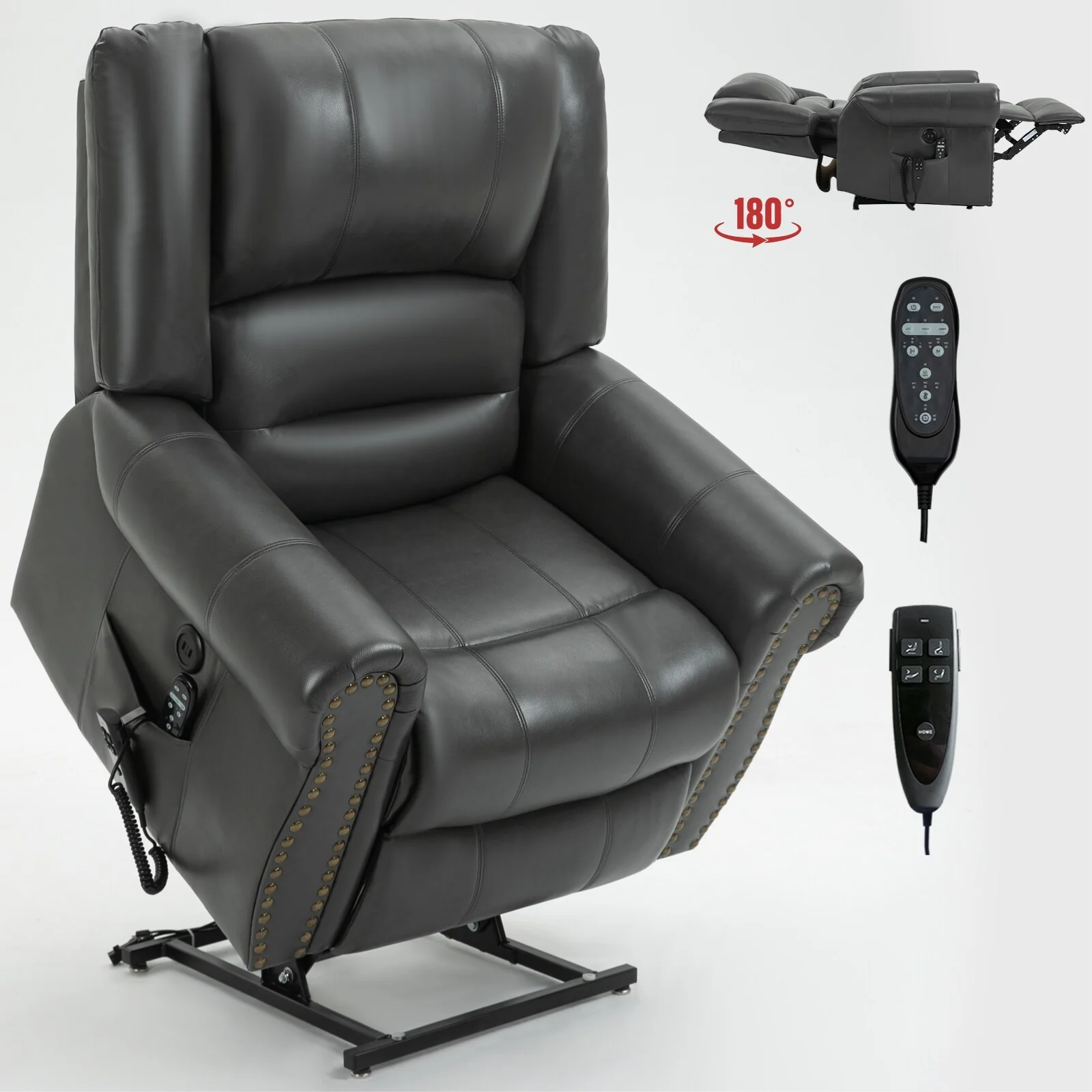 Power Lift Recliner Chair Heat Massage