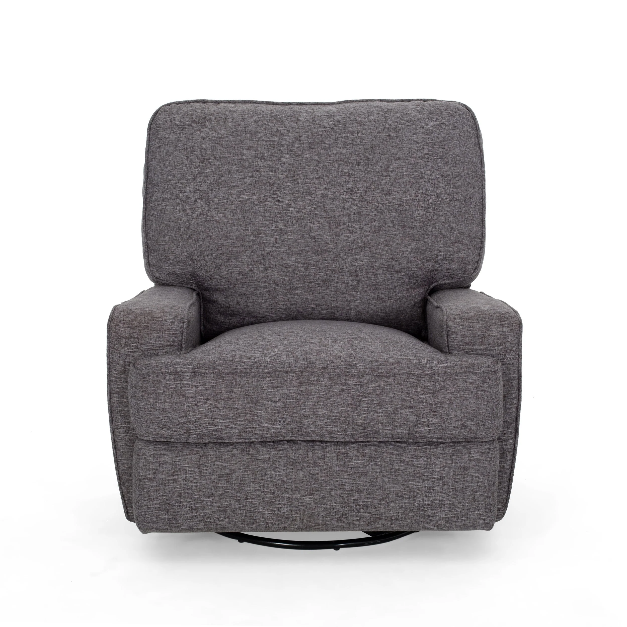Crockett Traditional Glider Recliner with Swivel by Christopher Knight Home