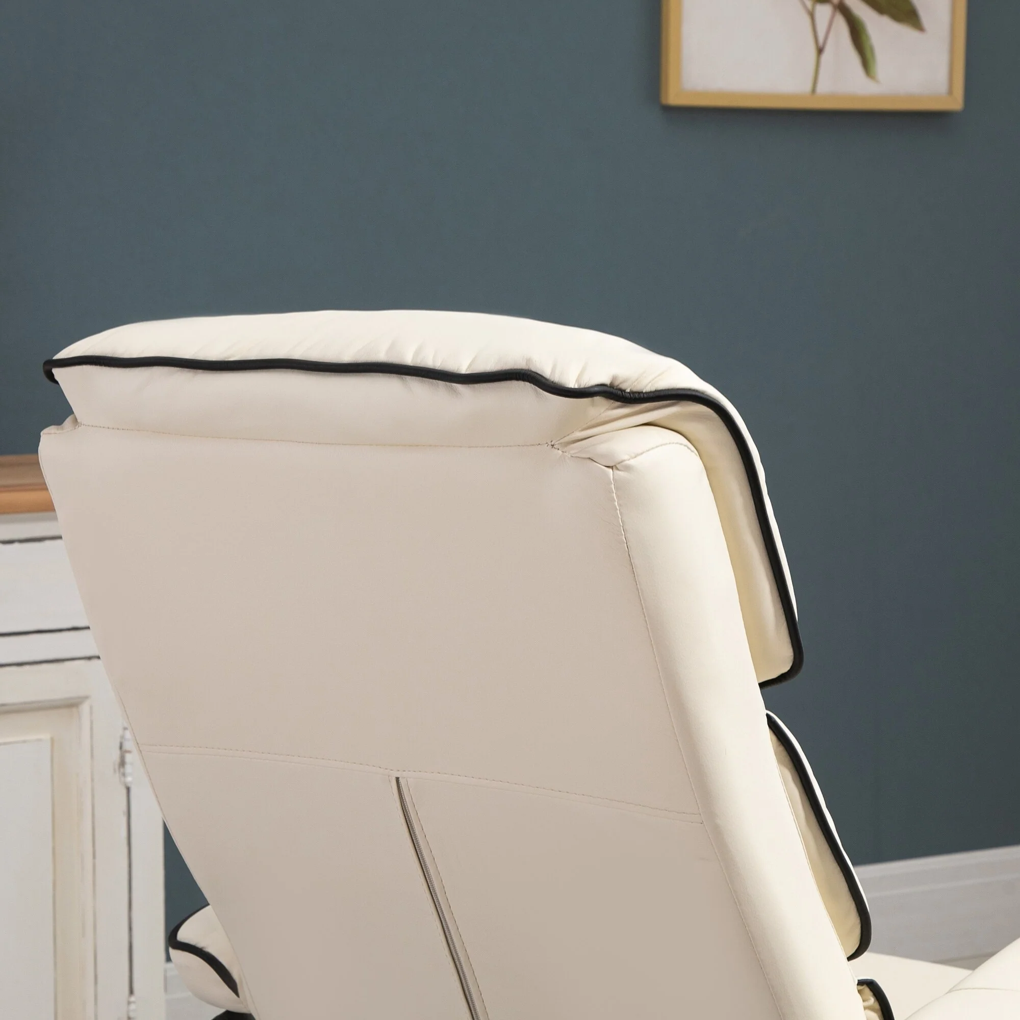 Recliner Chair with Ottoman