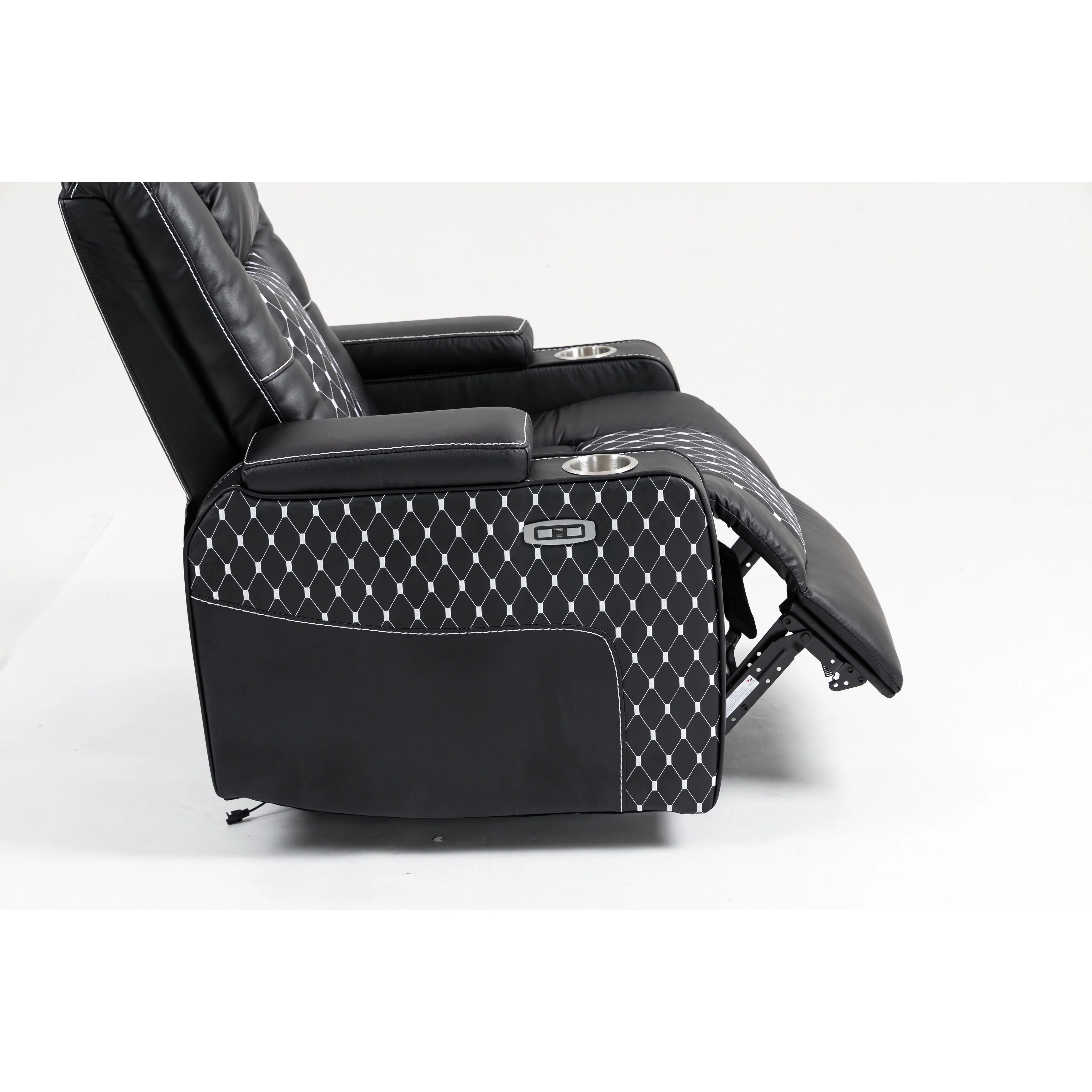 Massage Lift Recliner with Dual Remotes, Wireless Charging & Cup Holder