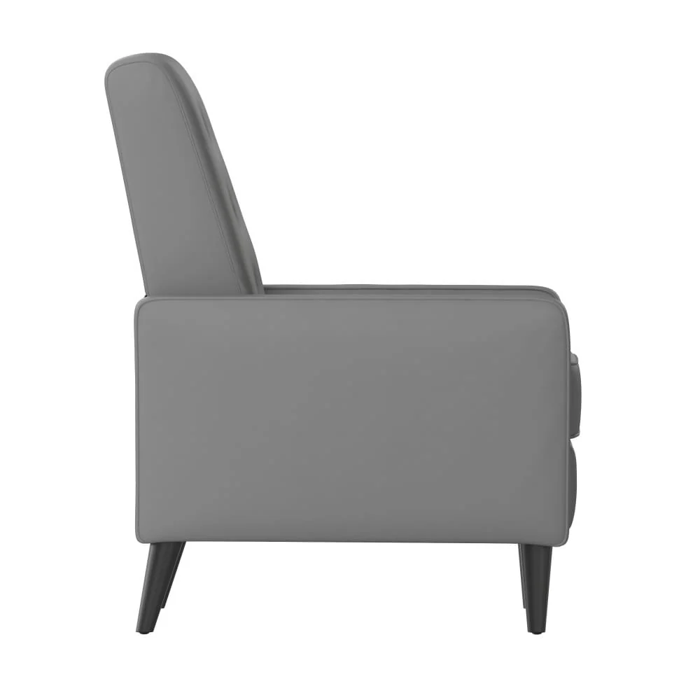 Pushback Recliner with Button Tufted Back