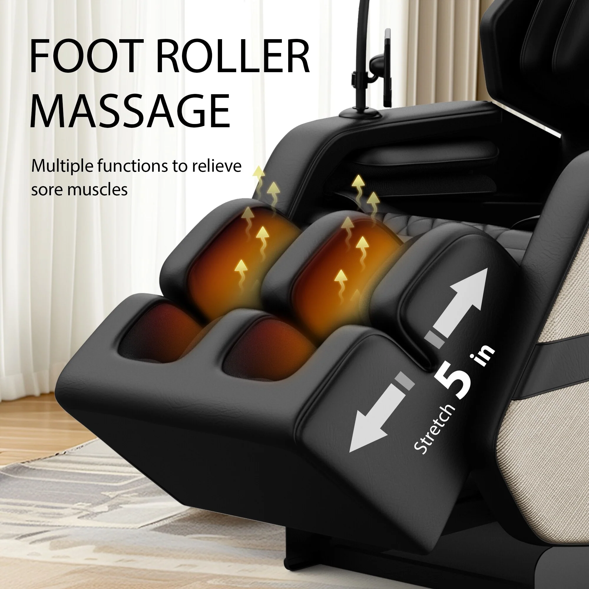 Massage Chair Recliner with Zero Gravity