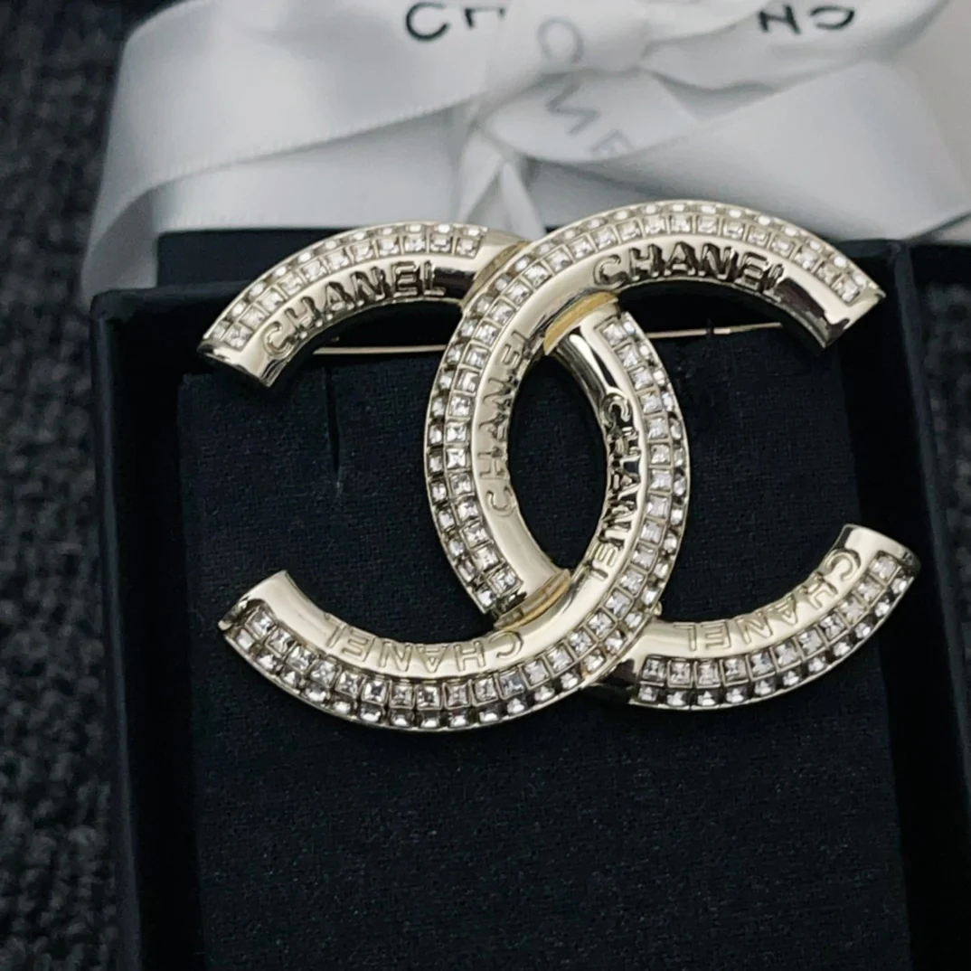 BCB014 CC brooch pin - ccjewelryacc