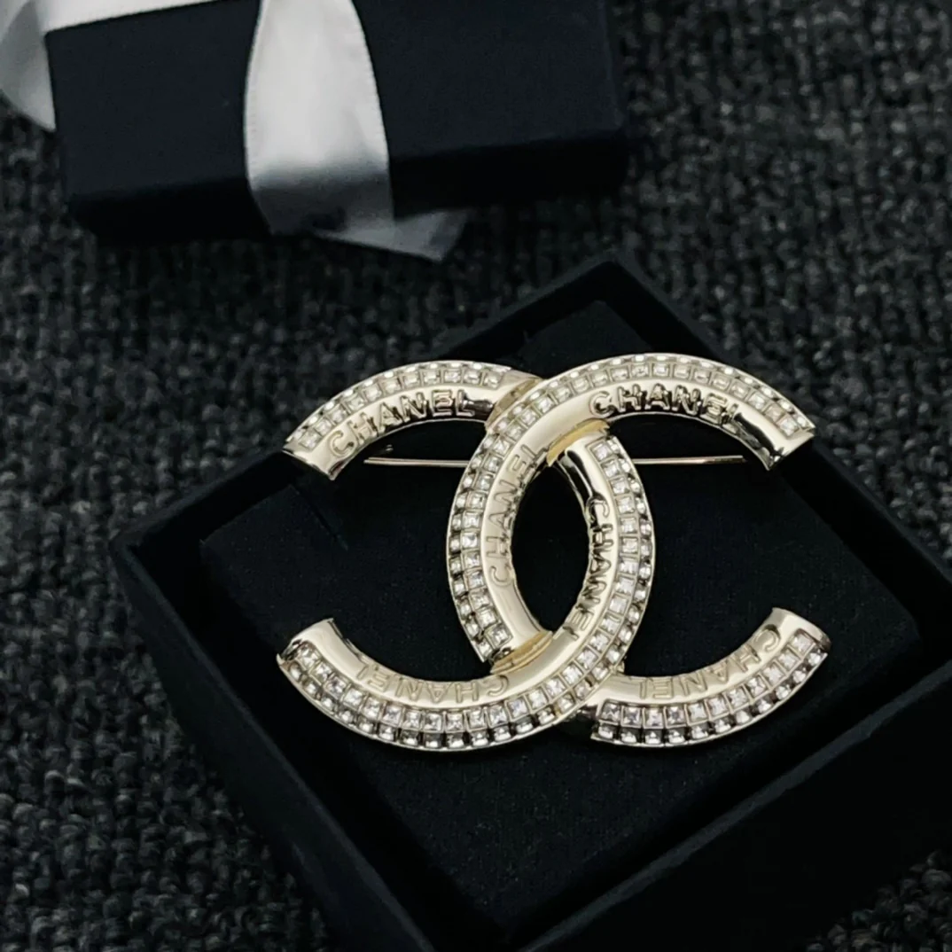 BCB014 CC brooch pin - ccjewelryacc