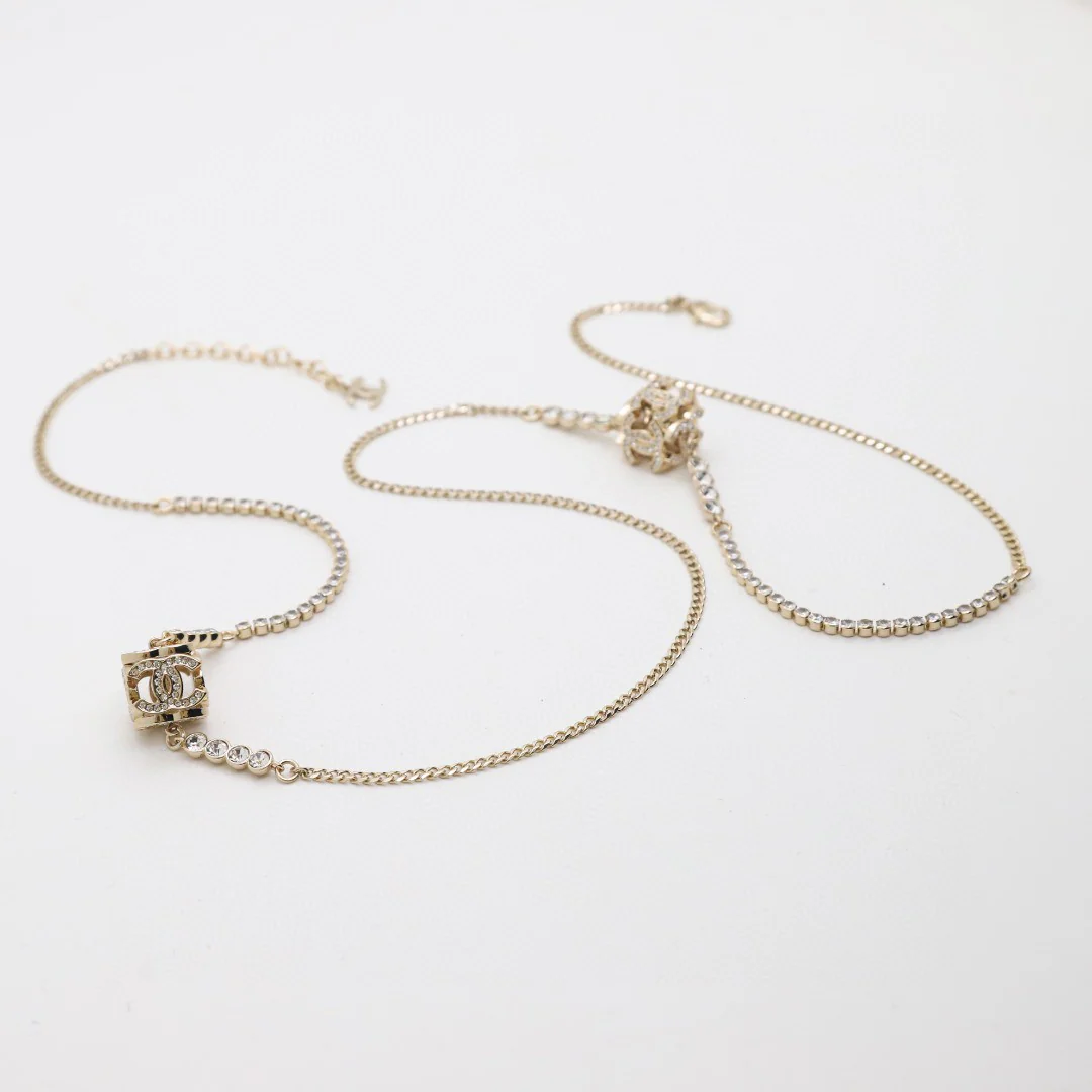 CCL278 High quality CC Long Chain Necklace sweater chain - ccjewelryacc