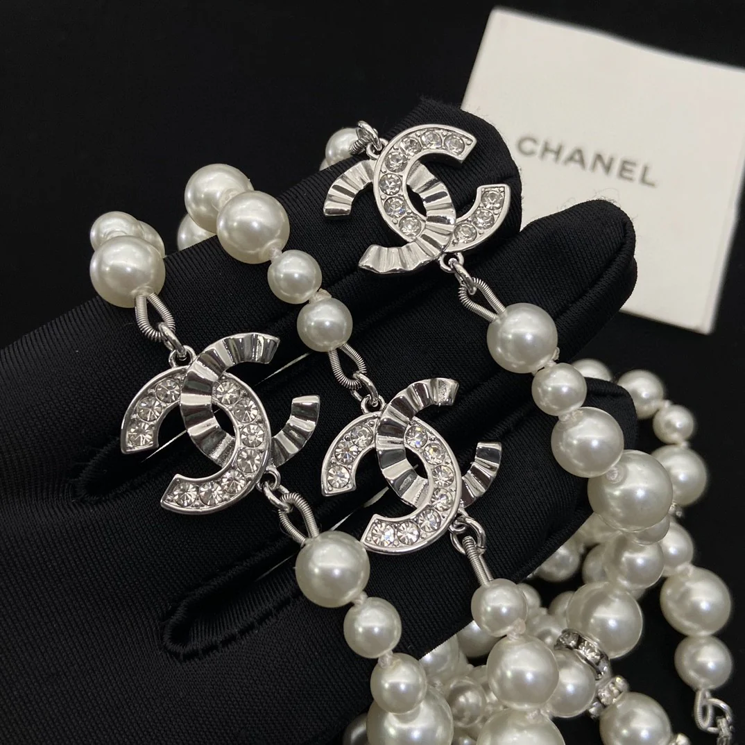 CCL253 CC Long Chain Necklace sweater chain - ccjewelryacc