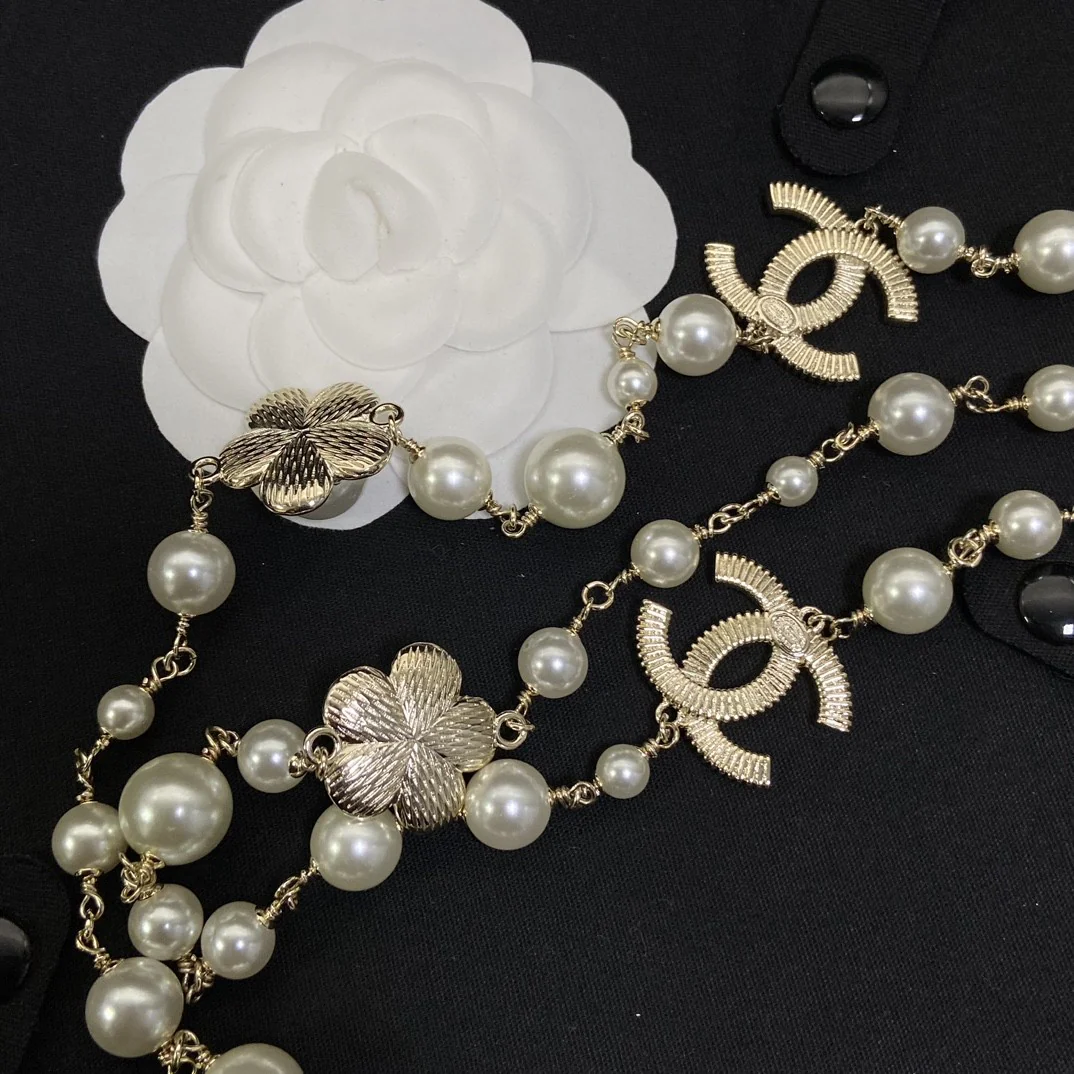 CCL242 CC Long Chain Necklace sweater chain - ccjewelryacc