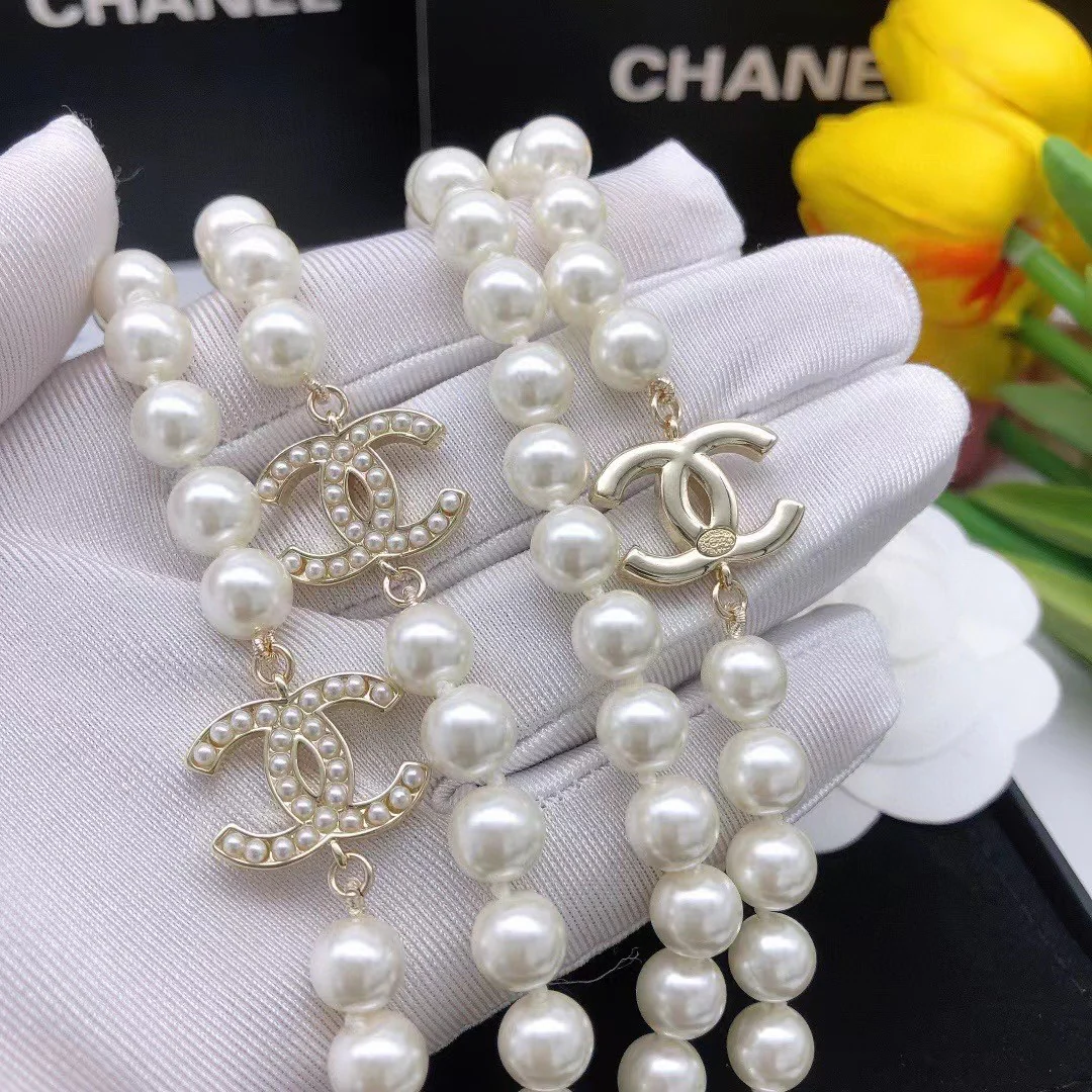 CCL023 CC Long Chain sweater chain - ccjewelryacc
