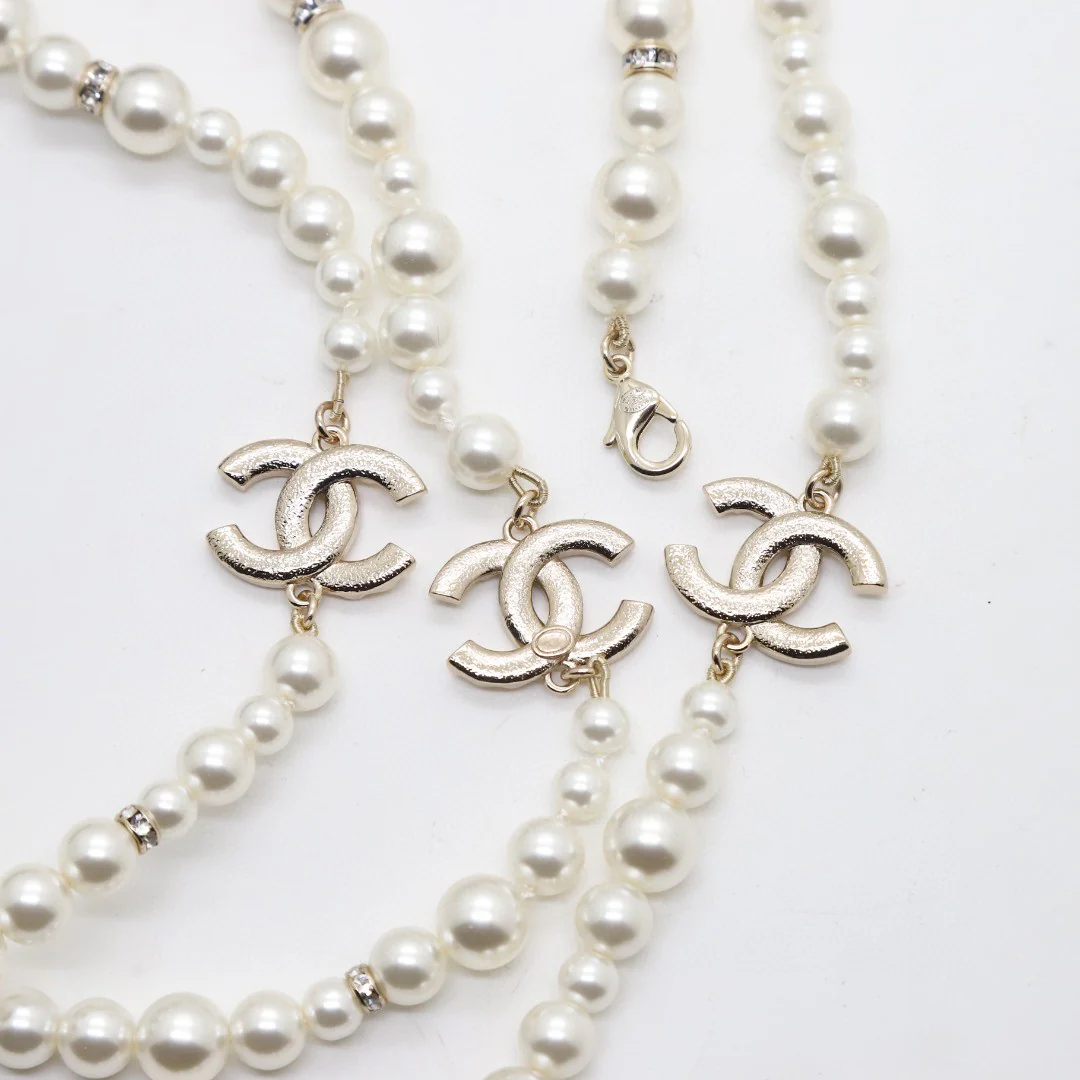 CCL299 High quality CC long chain cc sweater chain - ccjewelryacc