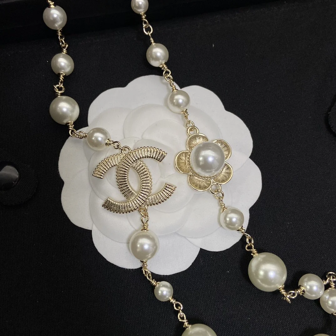 CCL242 CC Long Chain Necklace sweater chain - ccjewelryacc